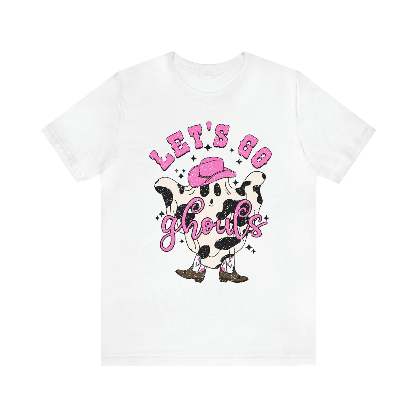 "Lets Go Ghouls" Bella Canvas Tee