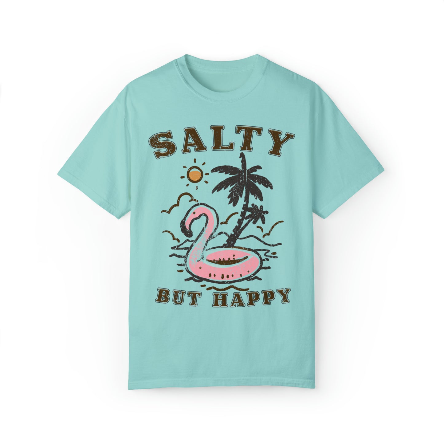 "Salty But Happy" Comfort Colors Oversized T-shirt