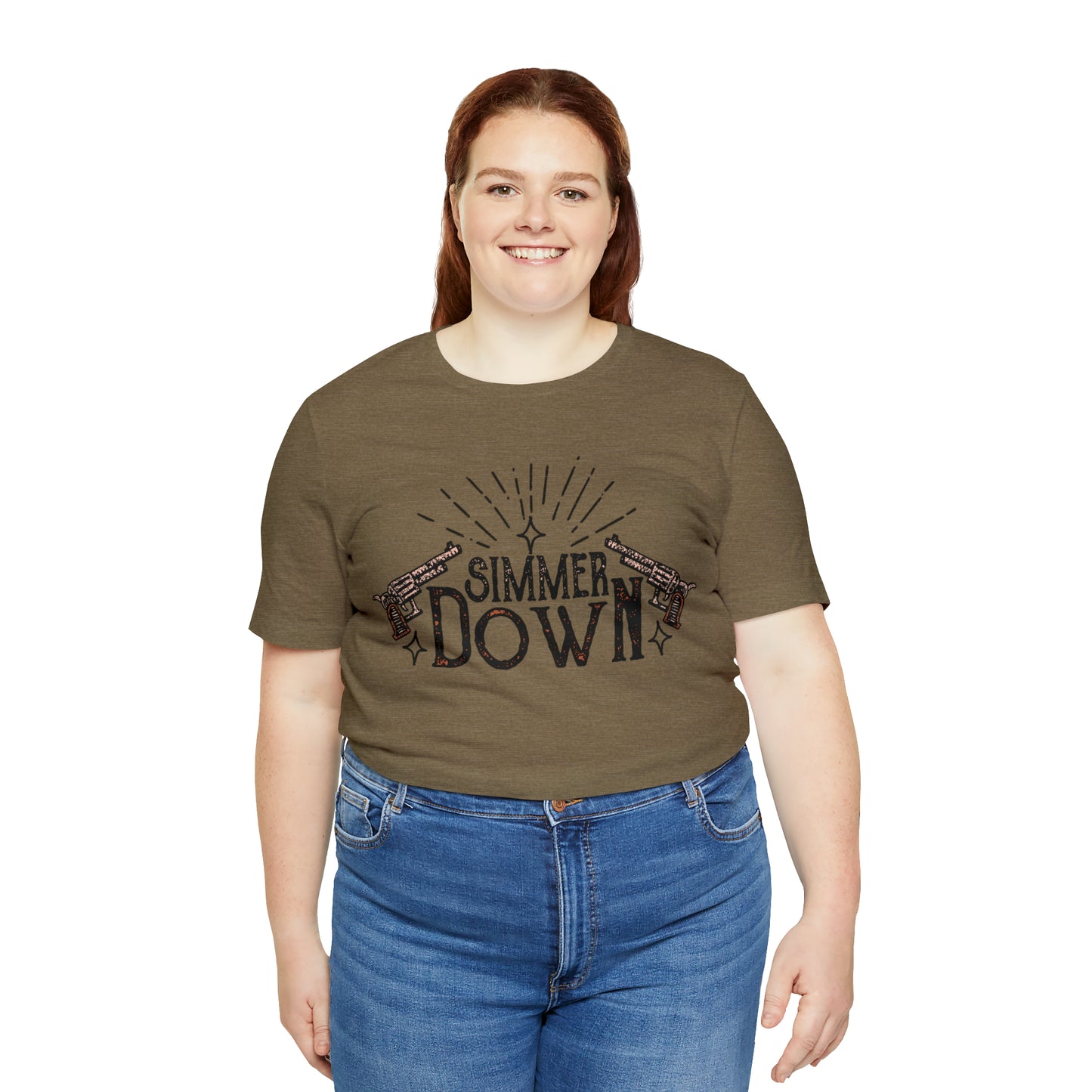 "Simmer Down" Bella CanvasUnisex Short Sleeve Tee