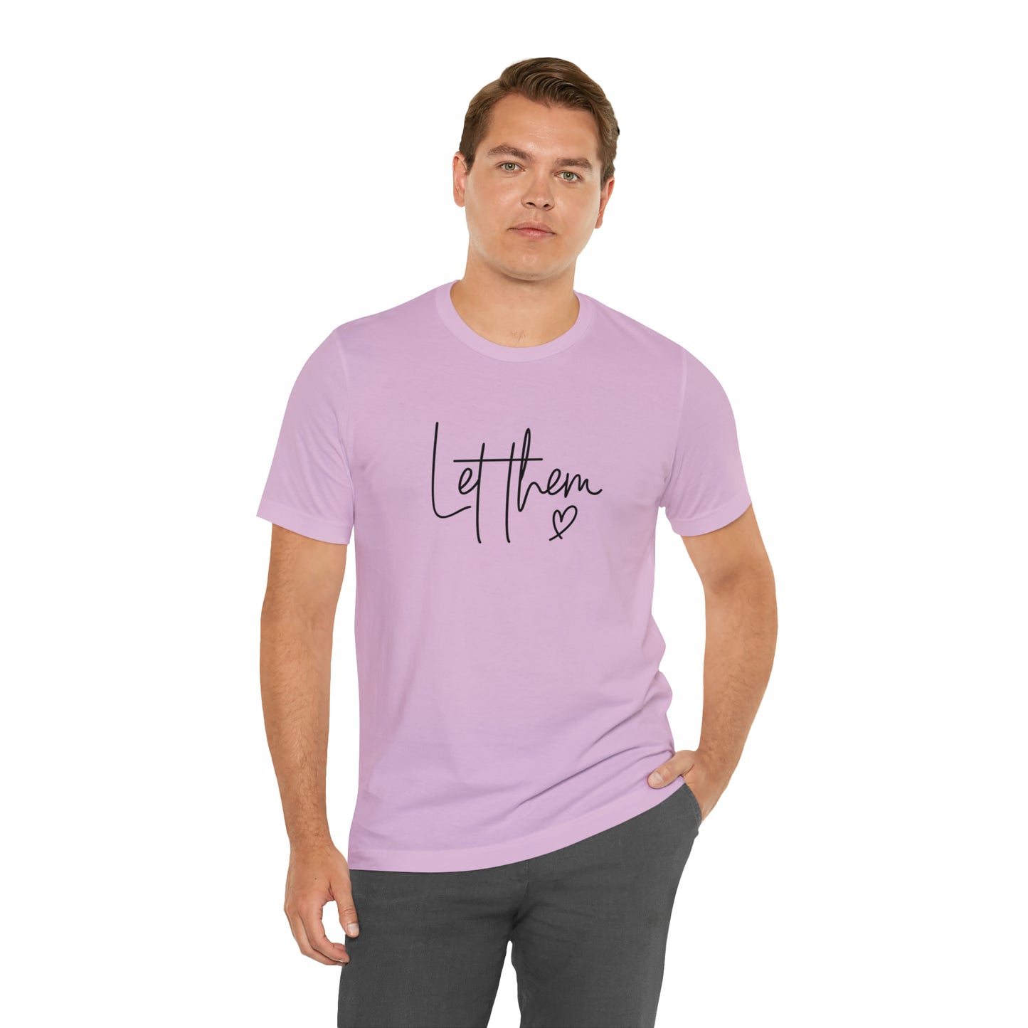 "Let Them" Bella Canvas Short Sleeve Tee