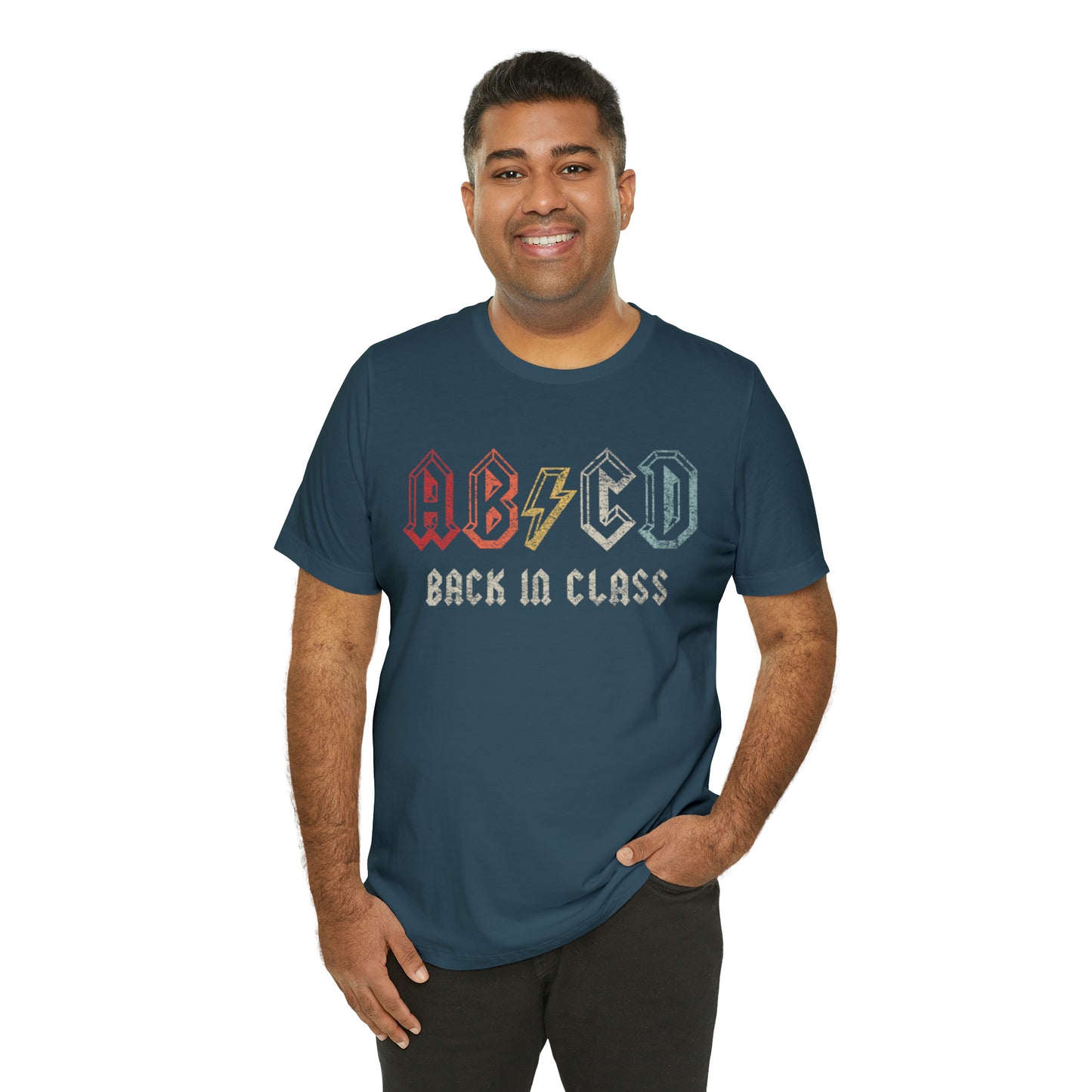 "ABCD Back in Class" Bella Canvas Unisex Short Sleeve Tee