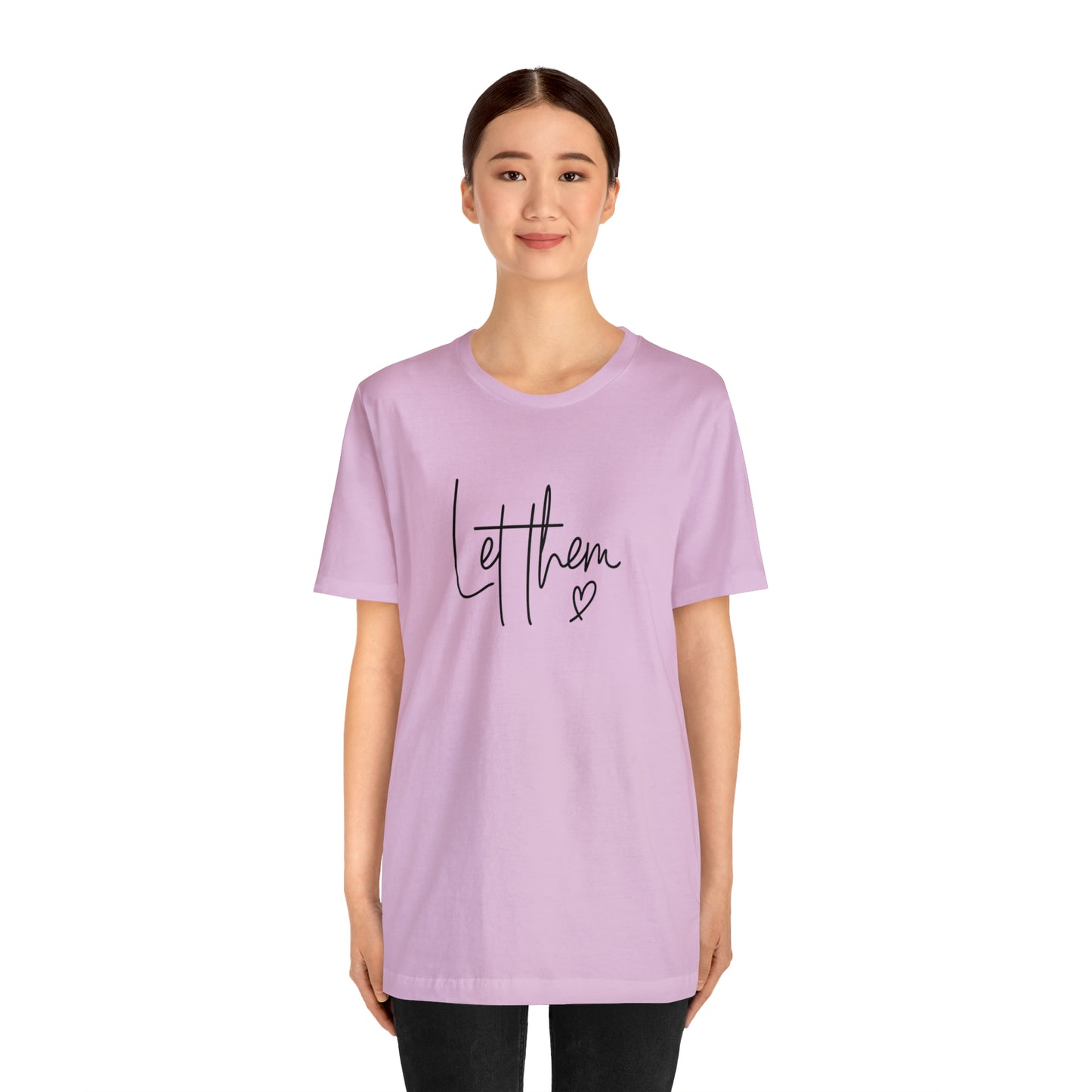"Let Them" Bella Canvas Short Sleeve Tee