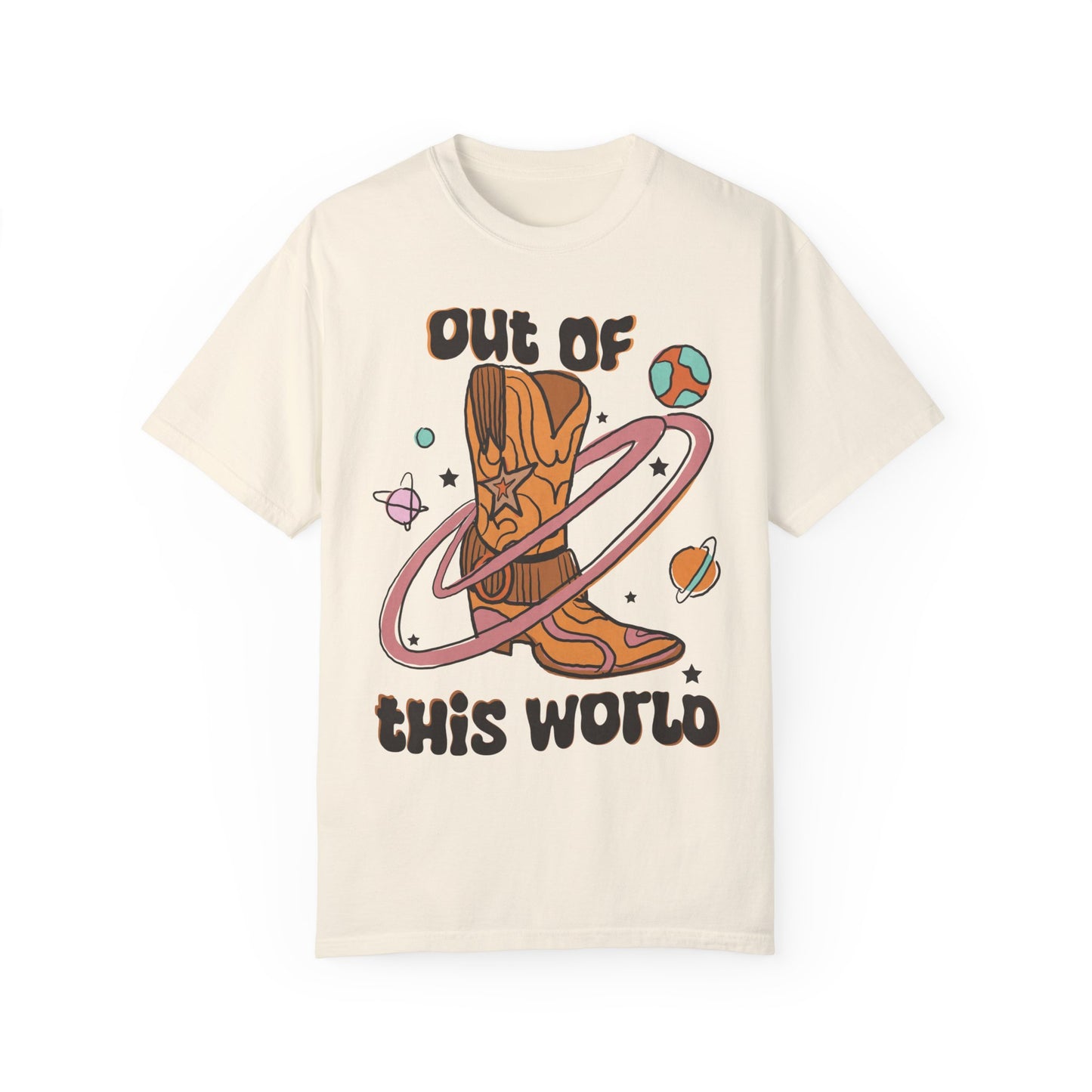 Out of This World, Western Comfort Colors T-shirt