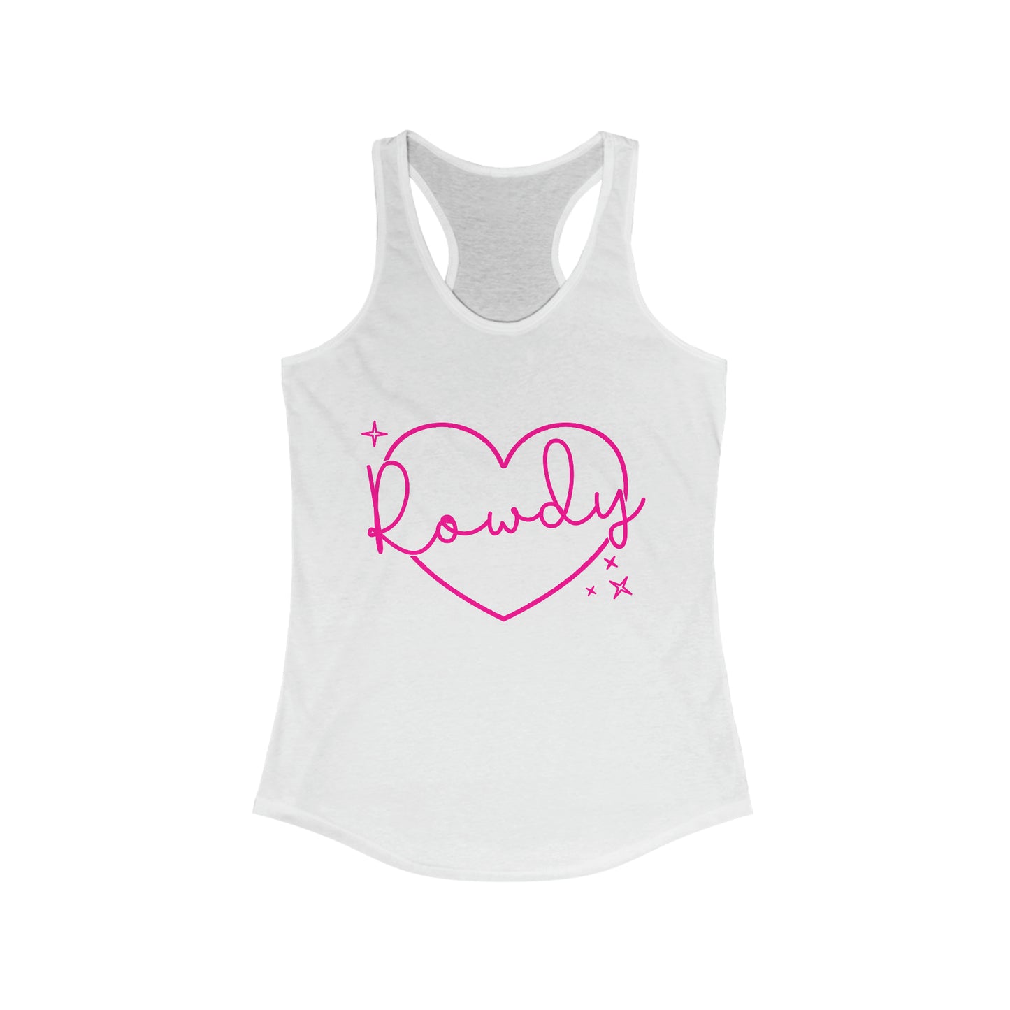 "Rowdy" Women's Racerback Tank
