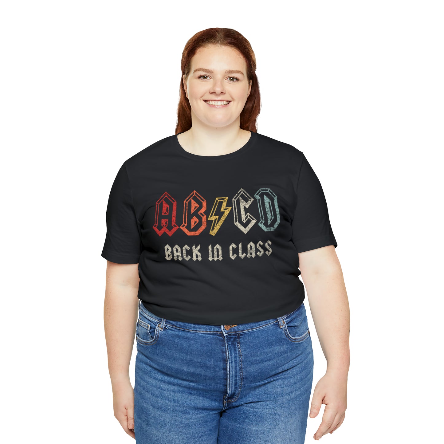 "ABCD Back in Class" Bella Canvas Unisex Short Sleeve Tee