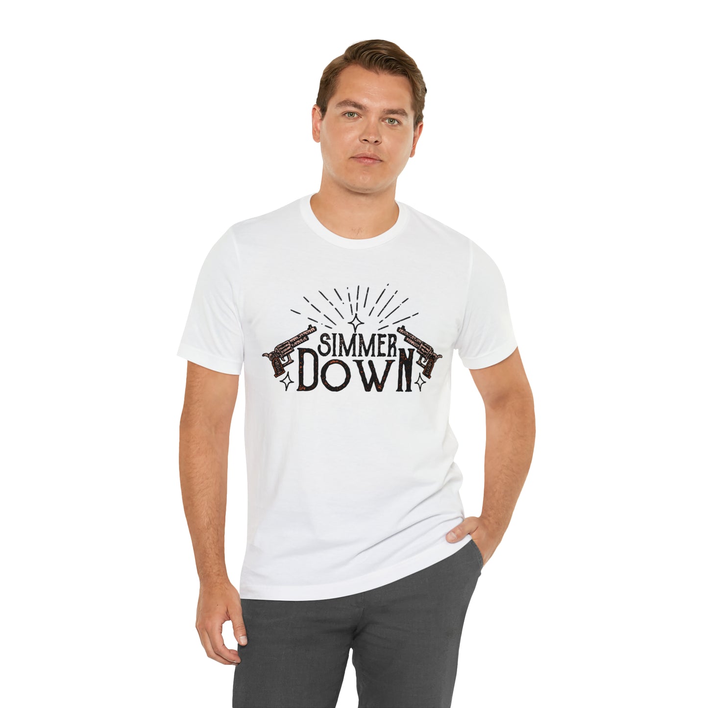 "Simmer Down" Bella CanvasUnisex Short Sleeve Tee