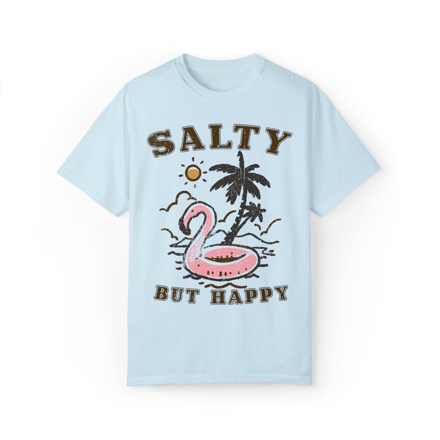 "Salty But Happy" Comfort Colors Oversized T-shirt