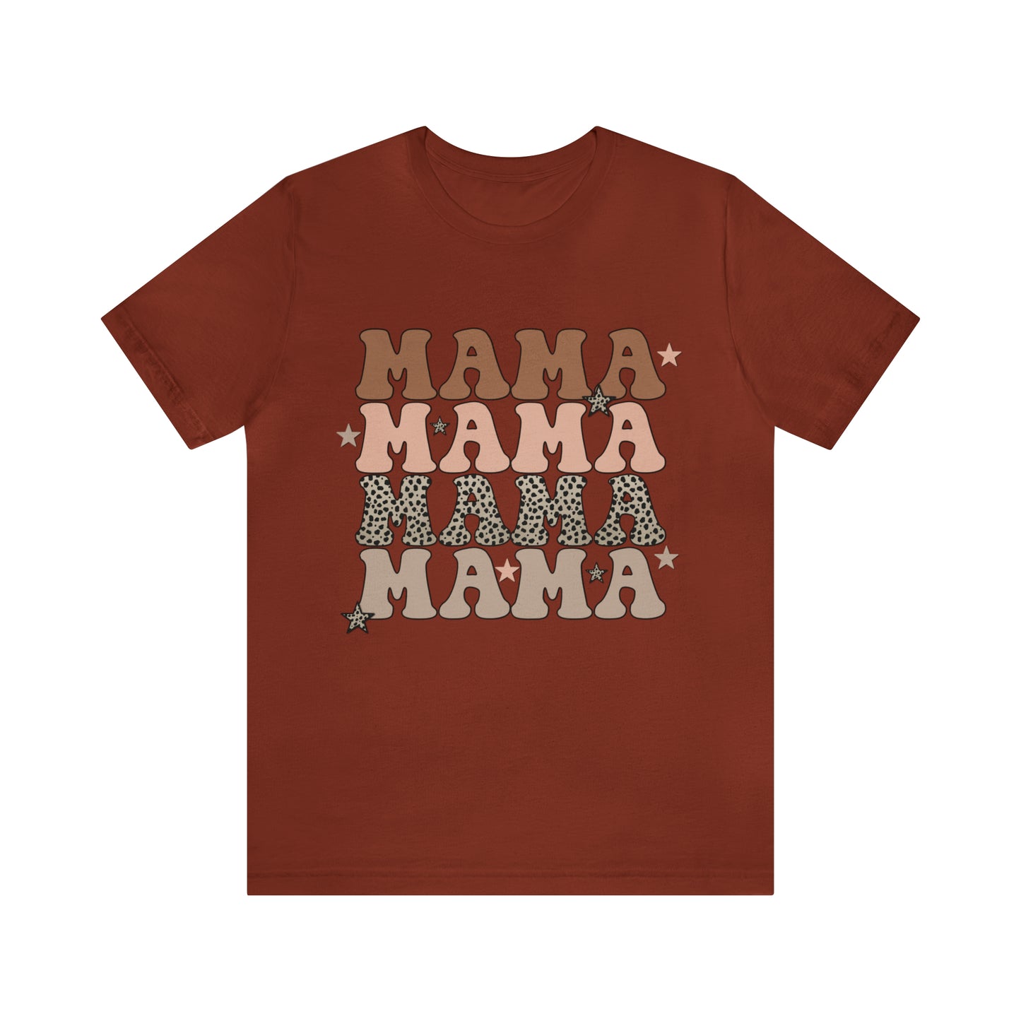 "MAMA" Bella Canvas Sleeve Tee