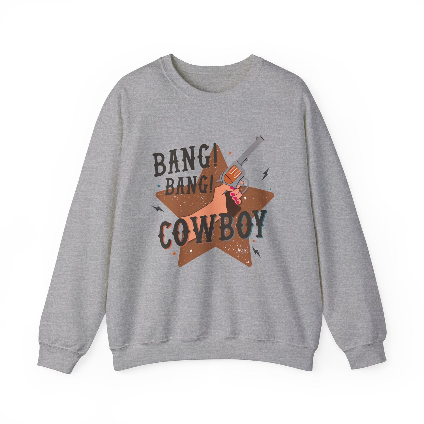 Bang Bang Cowboy, Western Sweatshirt