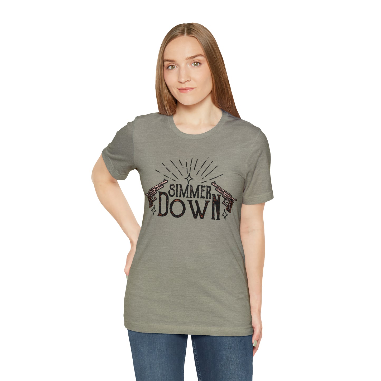 "Simmer Down" Bella CanvasUnisex Short Sleeve Tee