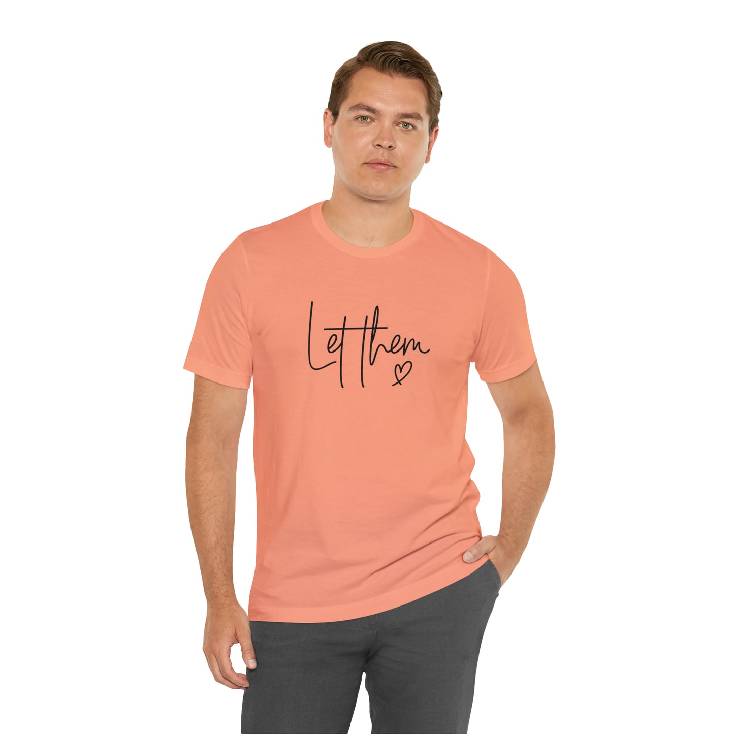 "Let Them" Bella Canvas Short Sleeve Tee