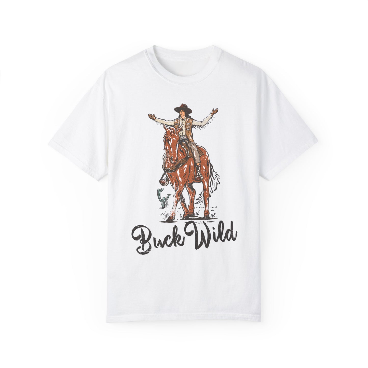 Buck Wild, Western Comfort Colors T-shirt