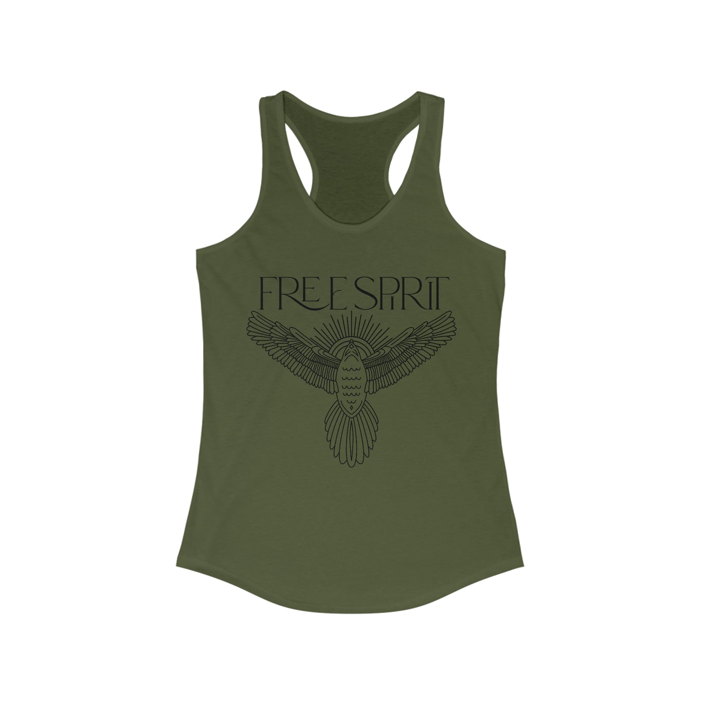 Free Spirit, Women's Racerback Tank