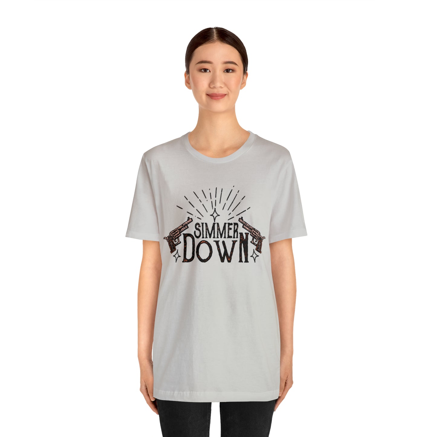 "Simmer Down" Bella CanvasUnisex Short Sleeve Tee