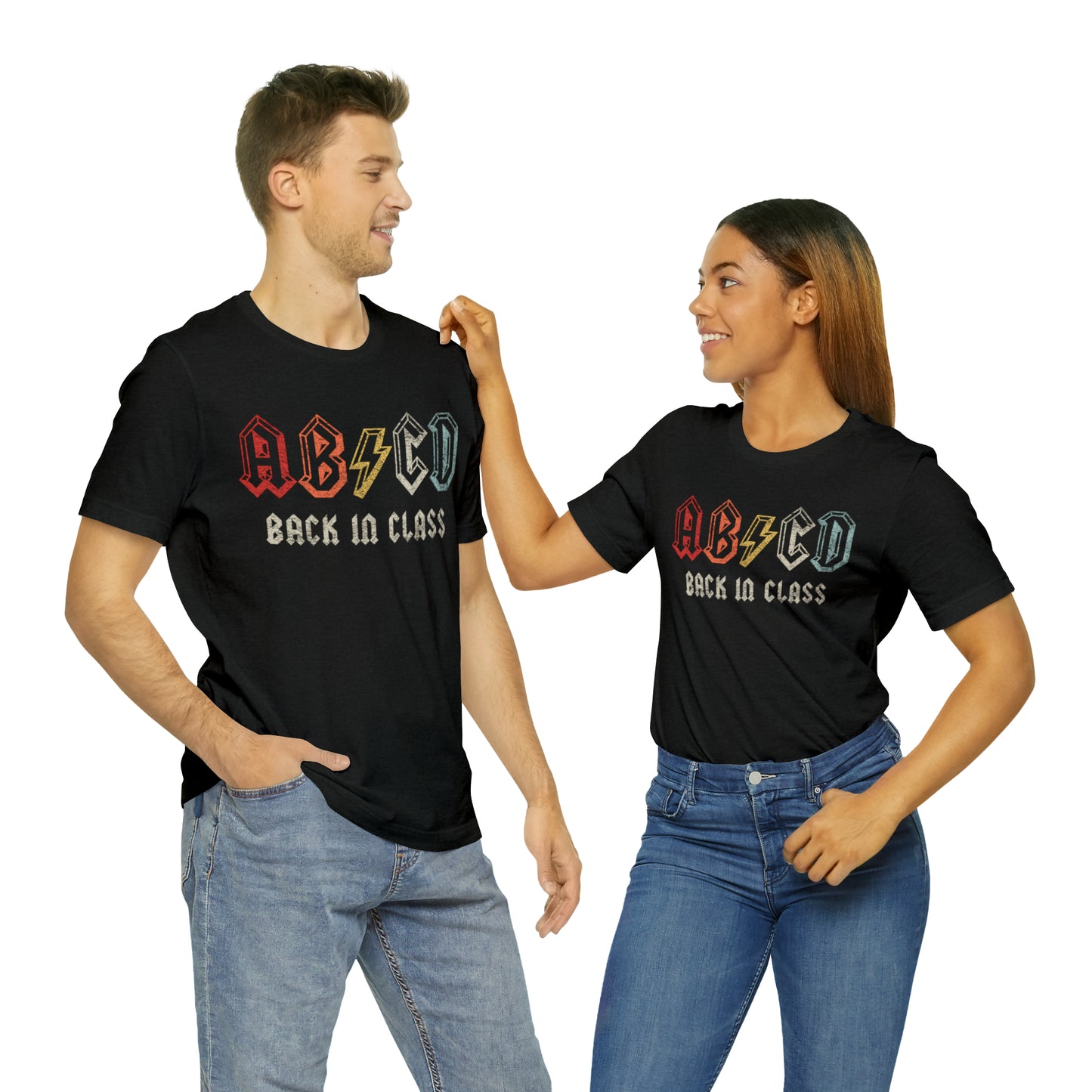 "ABCD Back in Class" Bella Canvas Unisex Short Sleeve Tee