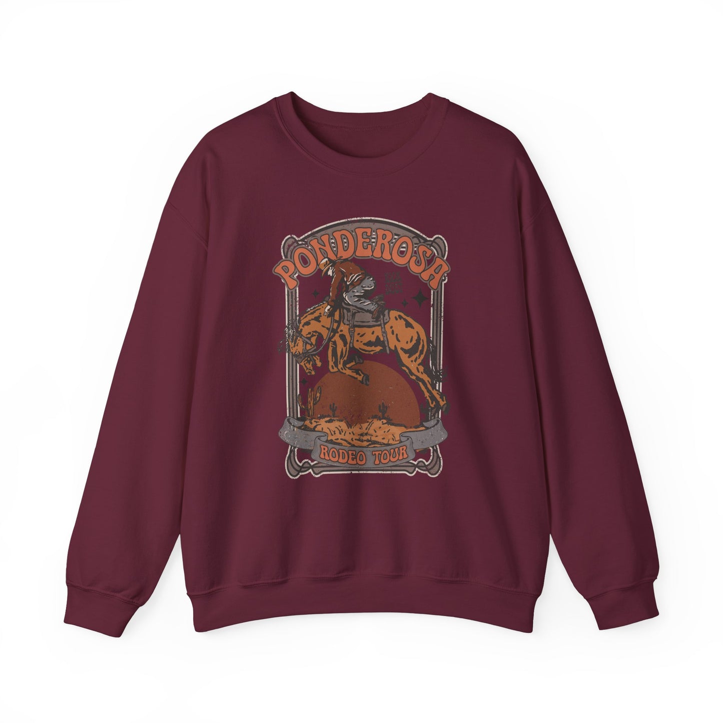 Ponderosa Rodeo Tour, Western Sweatshirt