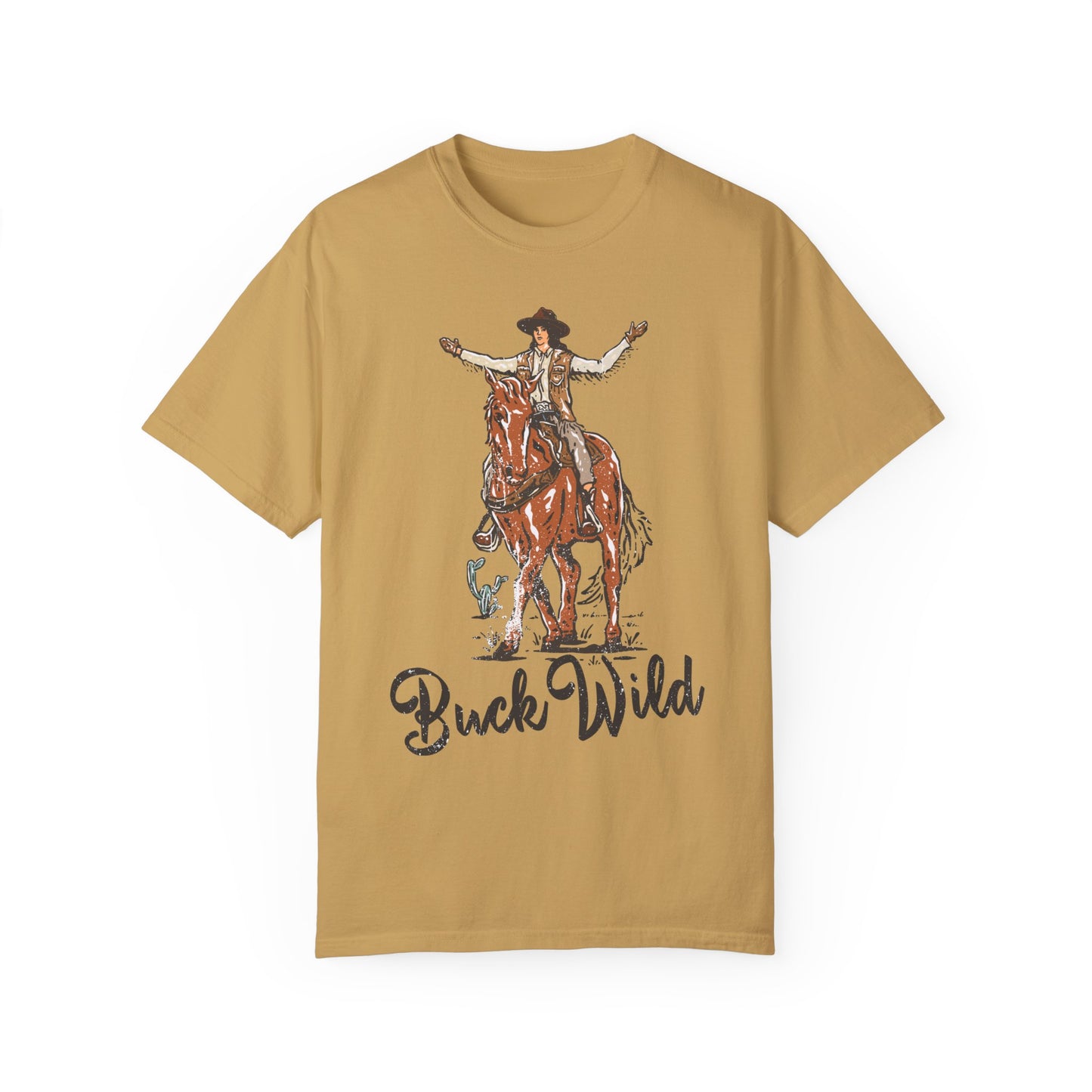 Buck Wild, Western Comfort Colors T-shirt
