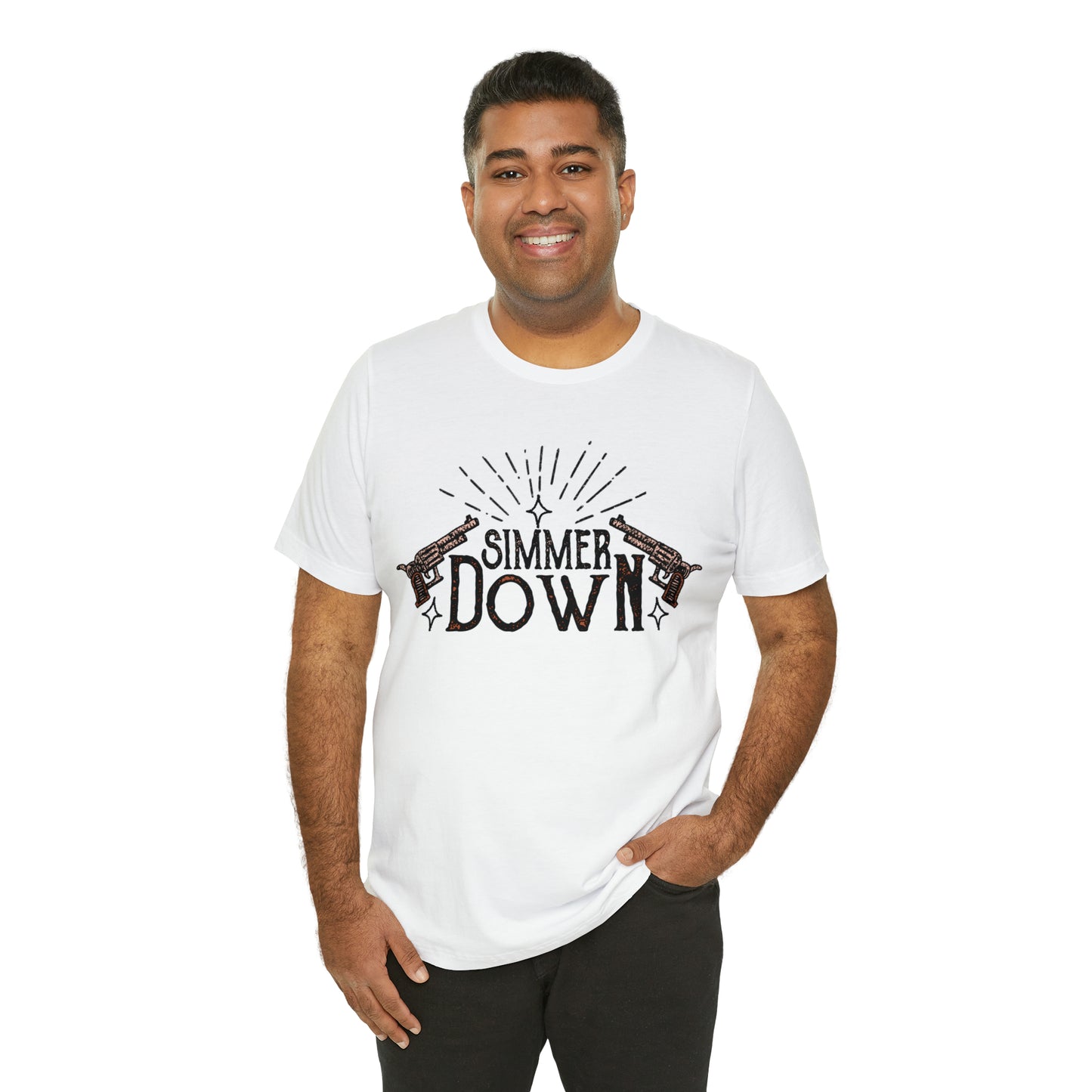 "Simmer Down" Bella CanvasUnisex Short Sleeve Tee