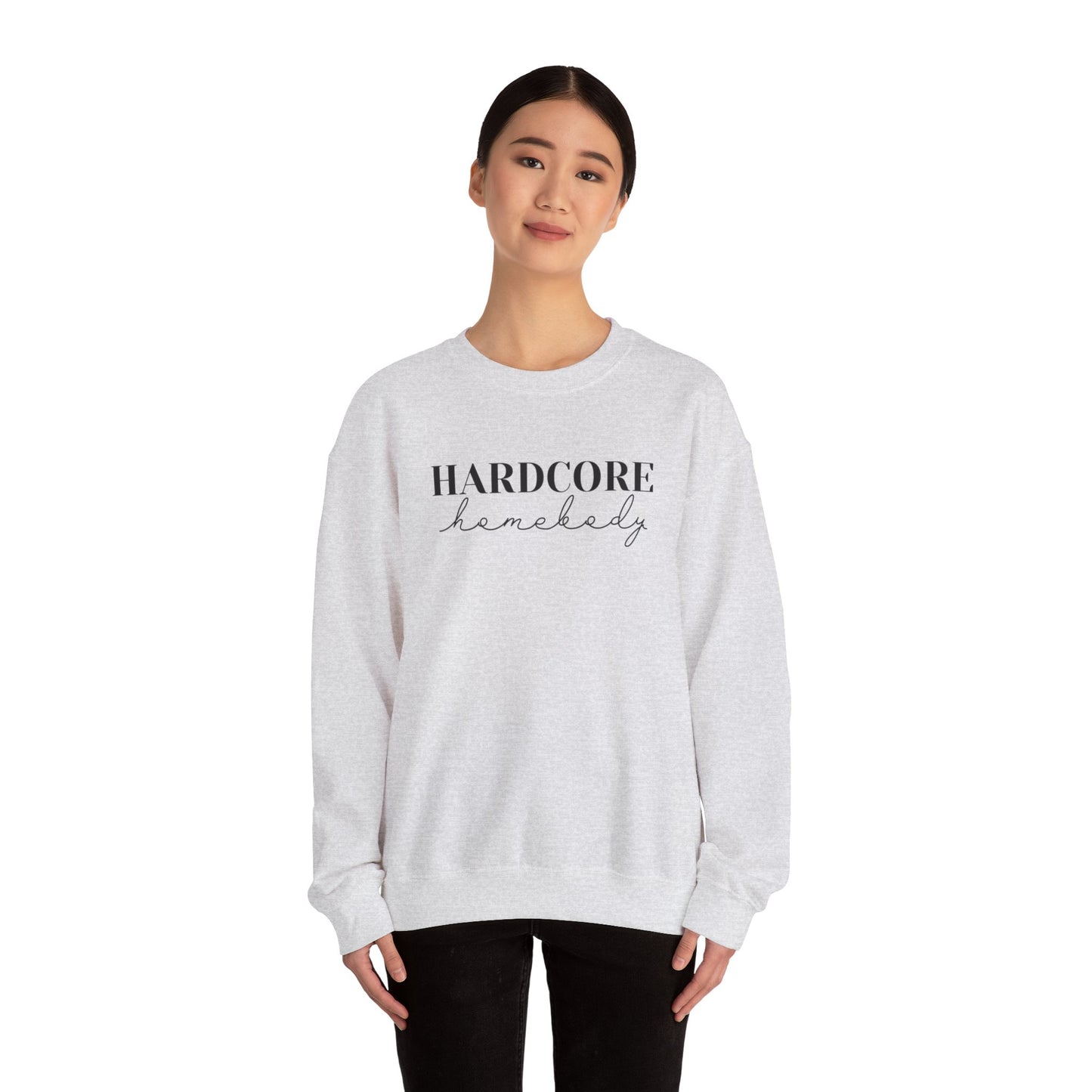 "Hardcore Homebody" Unisex Heavy Blend™ Crewneck Sweatshirt