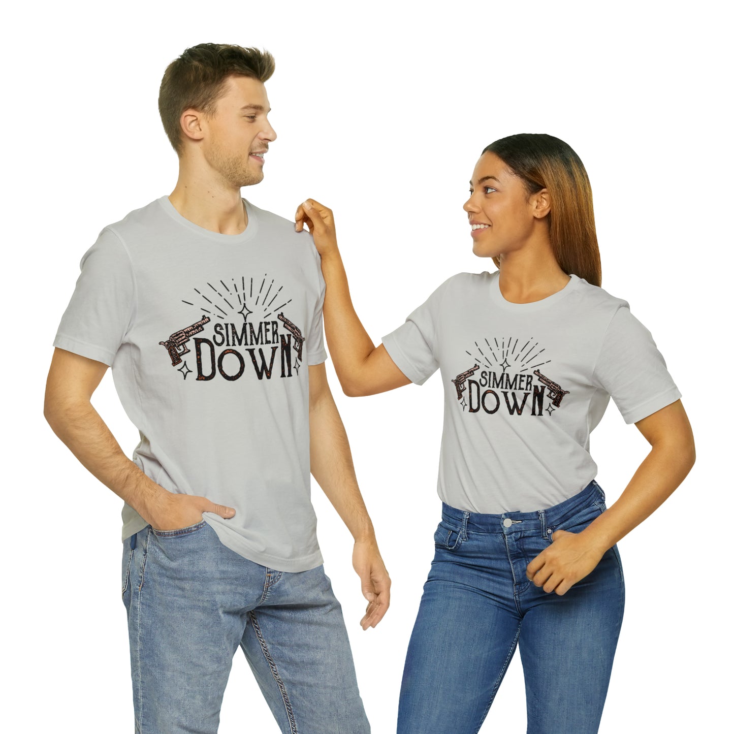 "Simmer Down" Bella CanvasUnisex Short Sleeve Tee