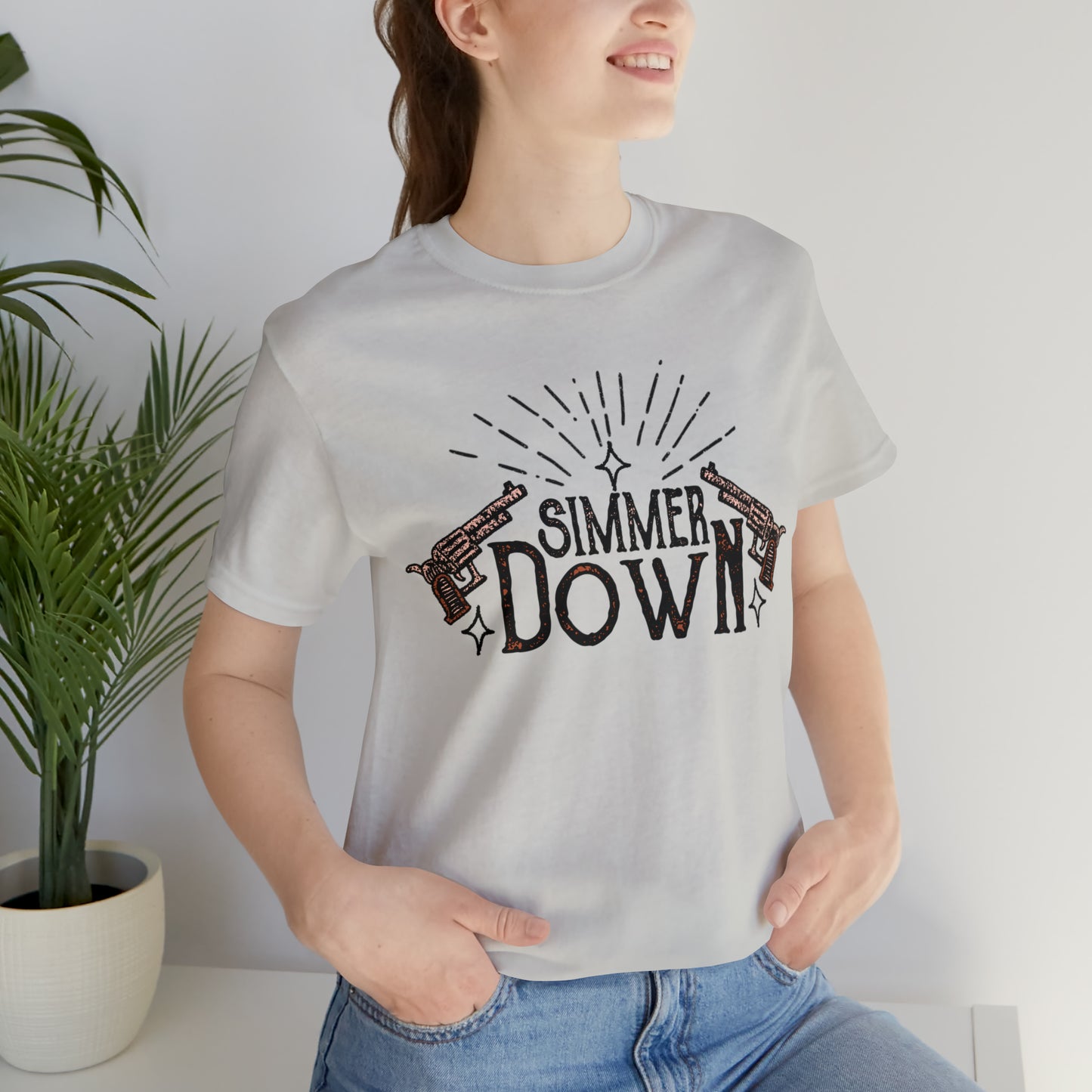 "Simmer Down" Bella CanvasUnisex Short Sleeve Tee
