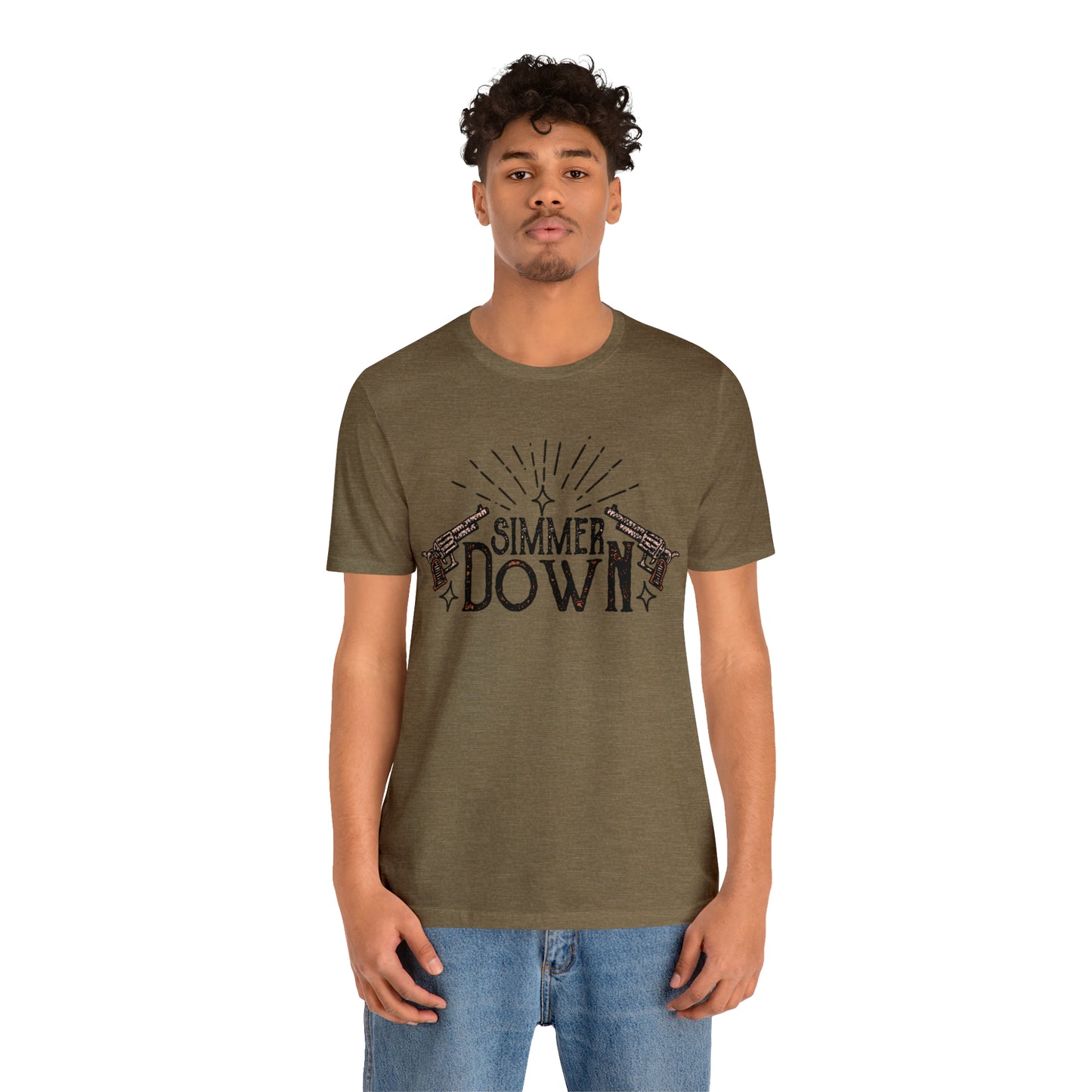 "Simmer Down" Bella CanvasUnisex Short Sleeve Tee