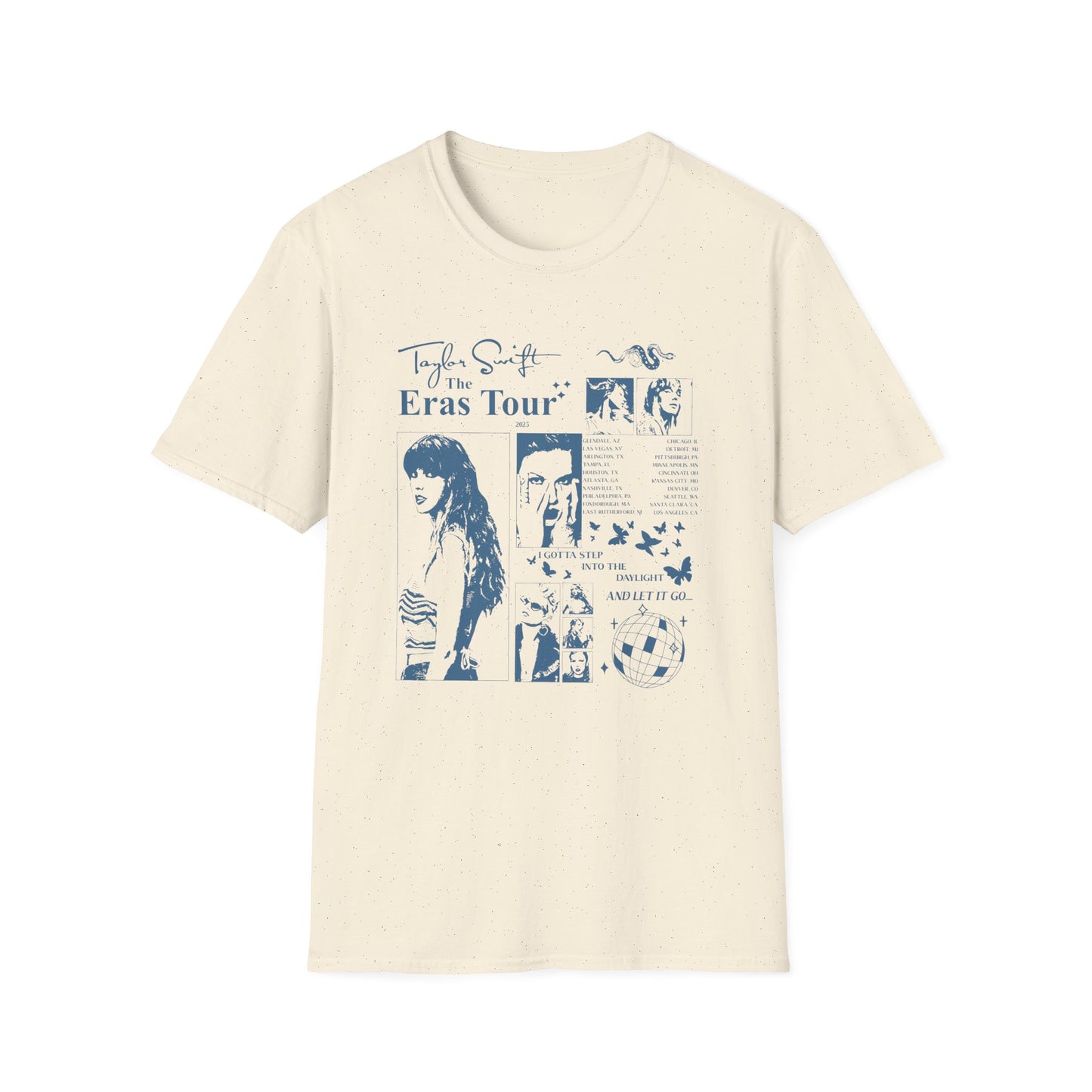 Taylor Swift Eras Tour Gildan Unisex Softstyle T-Shirt