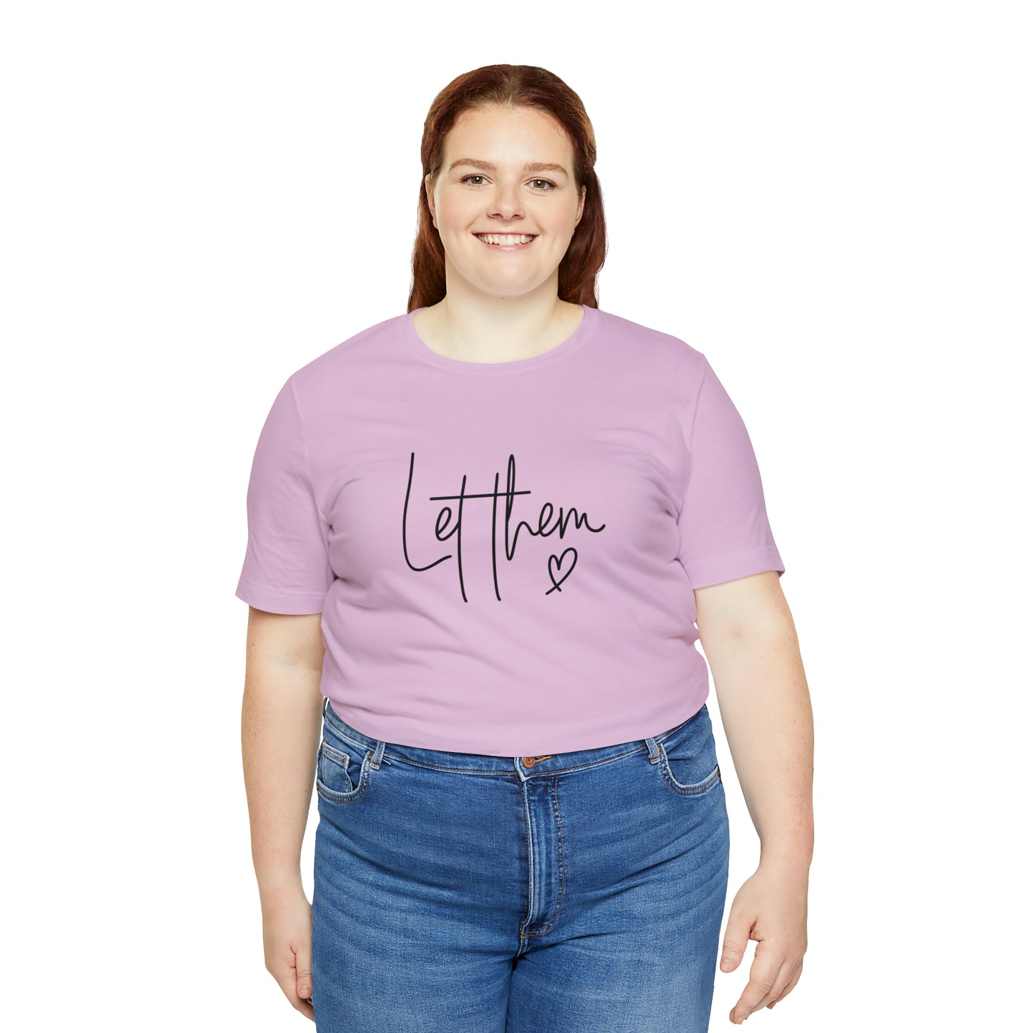 "Let Them" Bella Canvas Short Sleeve Tee