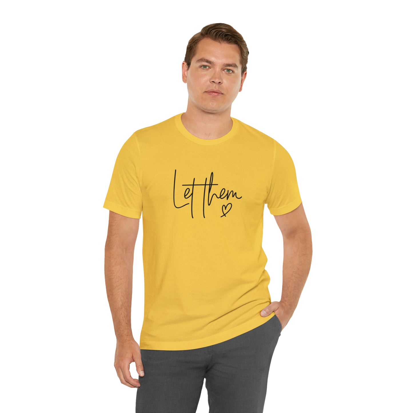 "Let Them" Bella Canvas Short Sleeve Tee