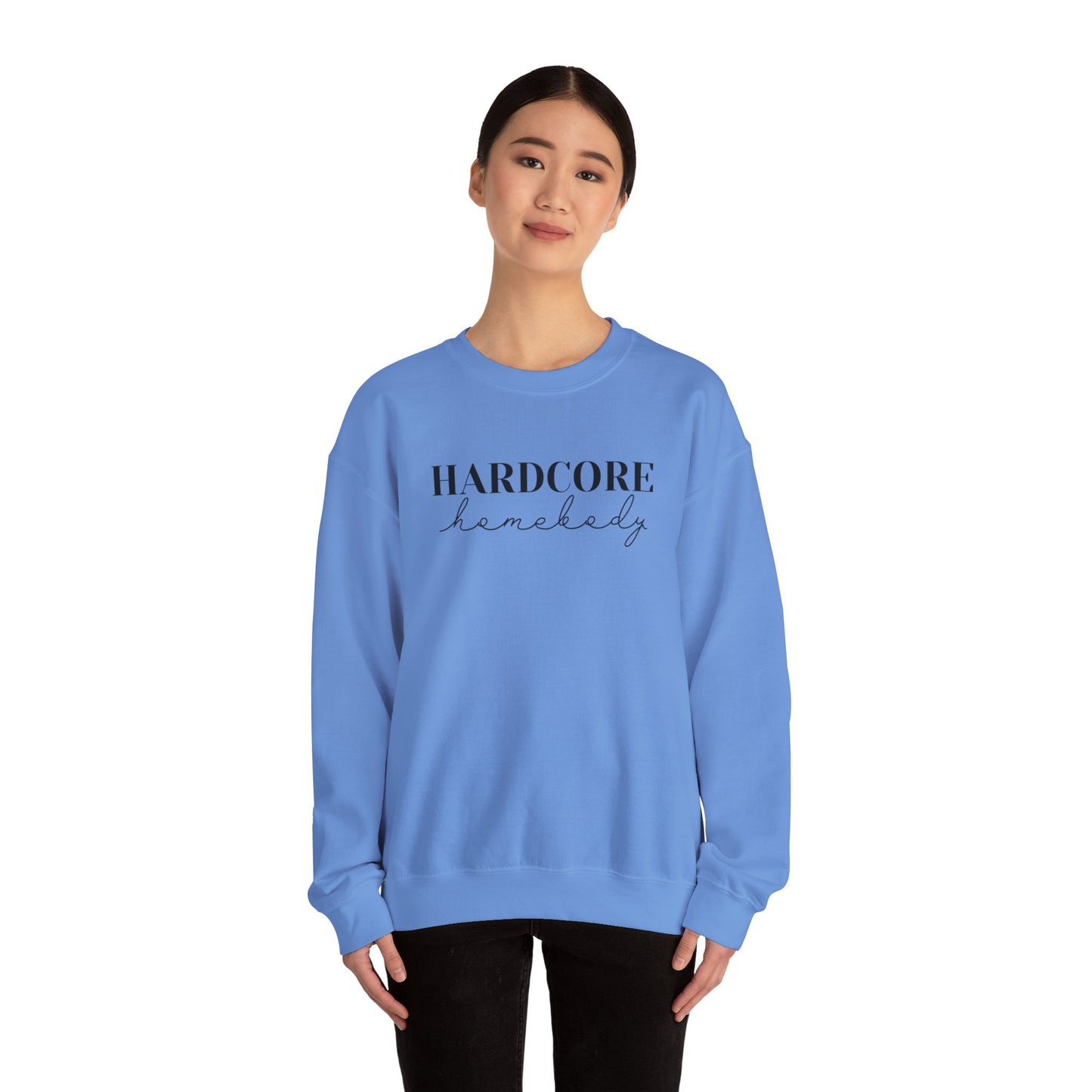 "Hardcore Homebody" Unisex Heavy Blend™ Crewneck Sweatshirt