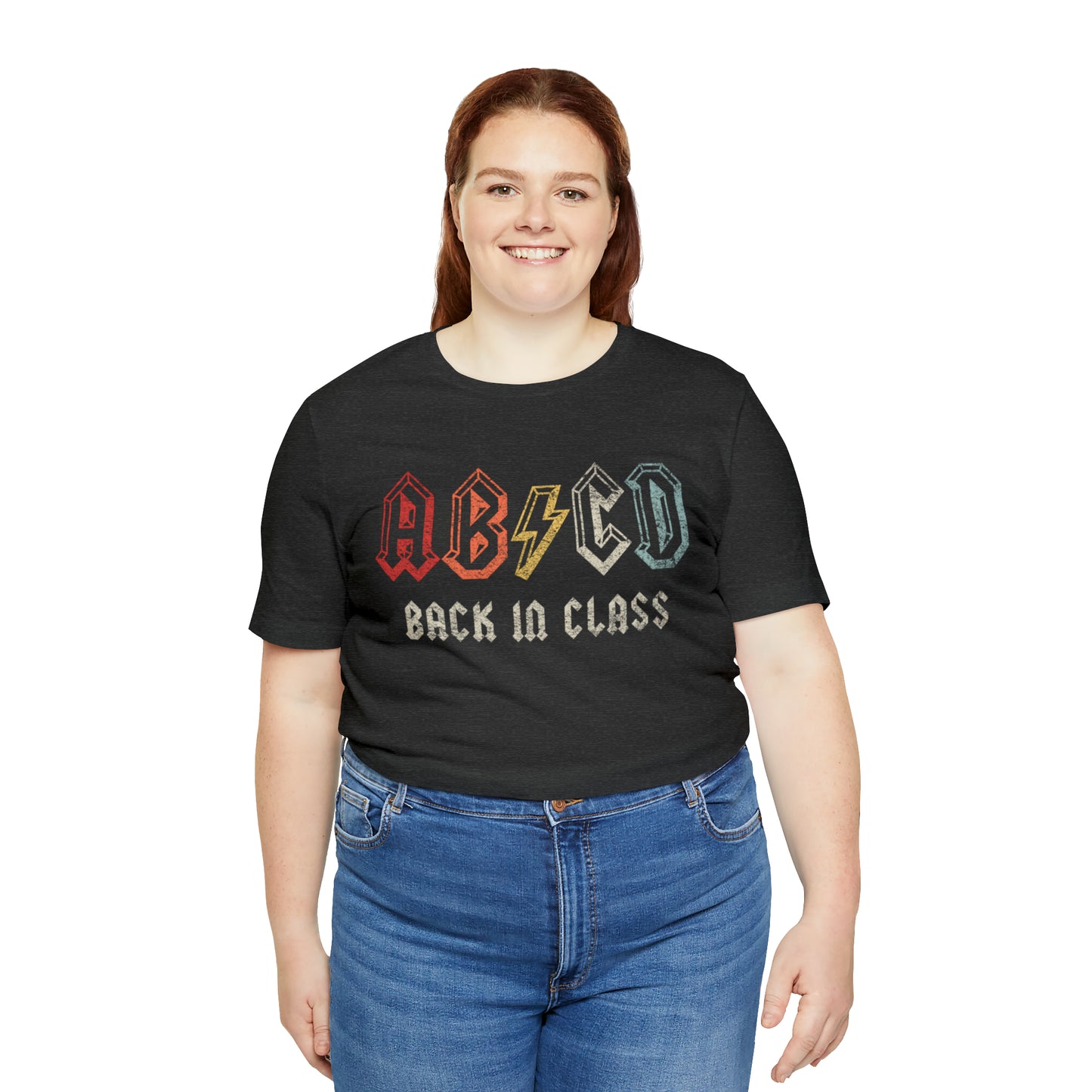 "ABCD Back in Class" Bella Canvas Unisex Short Sleeve Tee