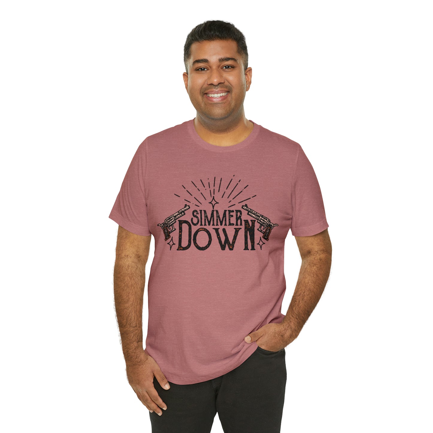 "Simmer Down" Bella CanvasUnisex Short Sleeve Tee