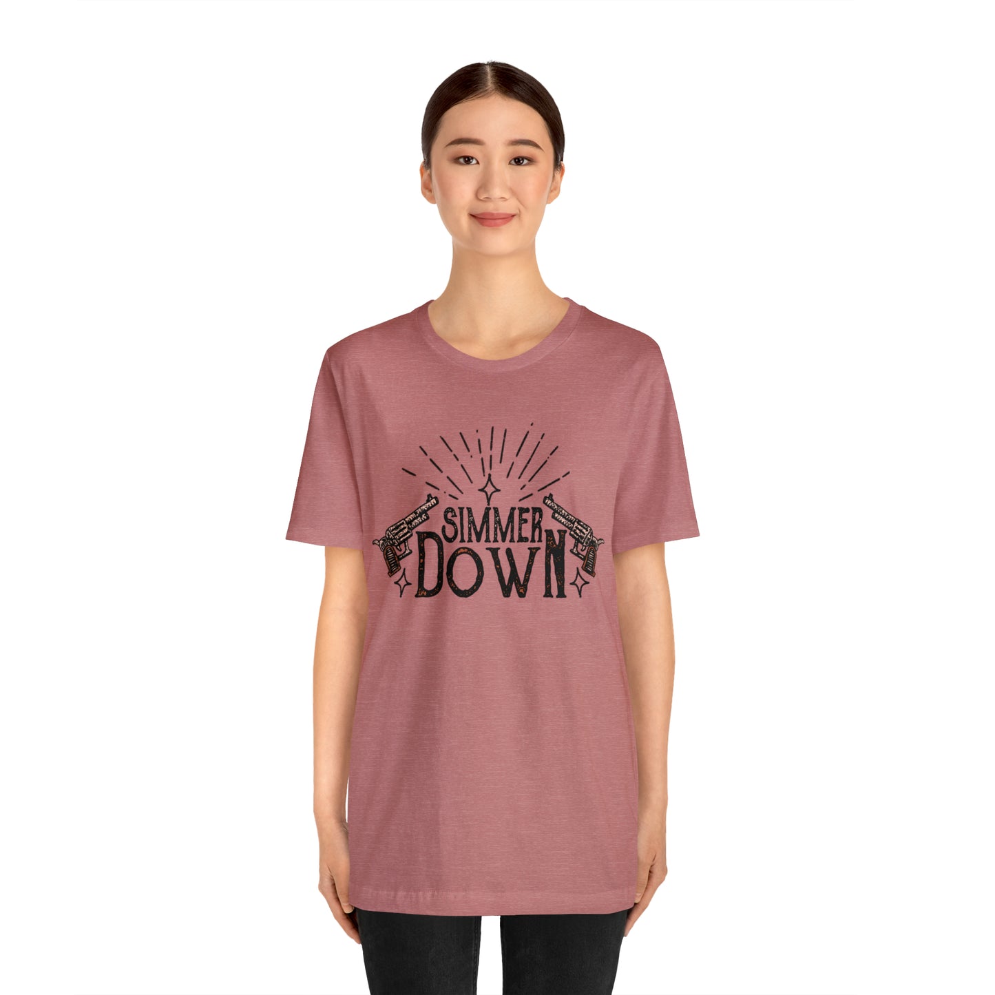 "Simmer Down" Bella CanvasUnisex Short Sleeve Tee