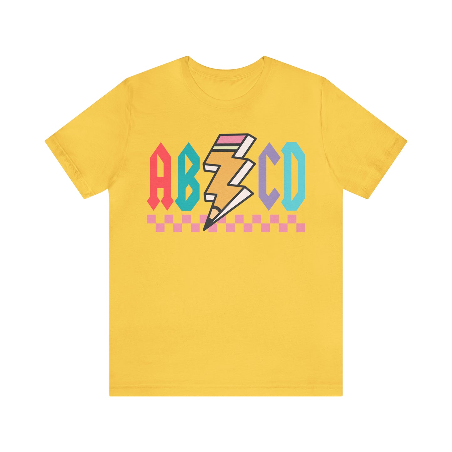 "ABCD" Bella Canvas Unisex Short Sleeve Tee