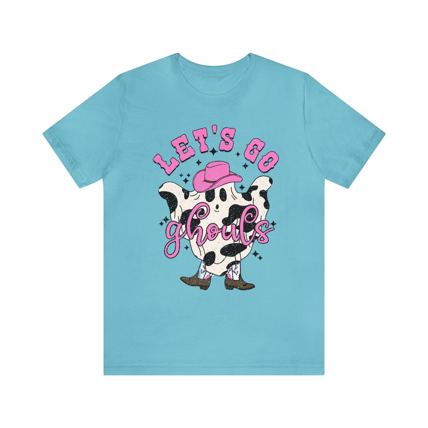 "Lets Go Ghouls" Bella Canvas Tee