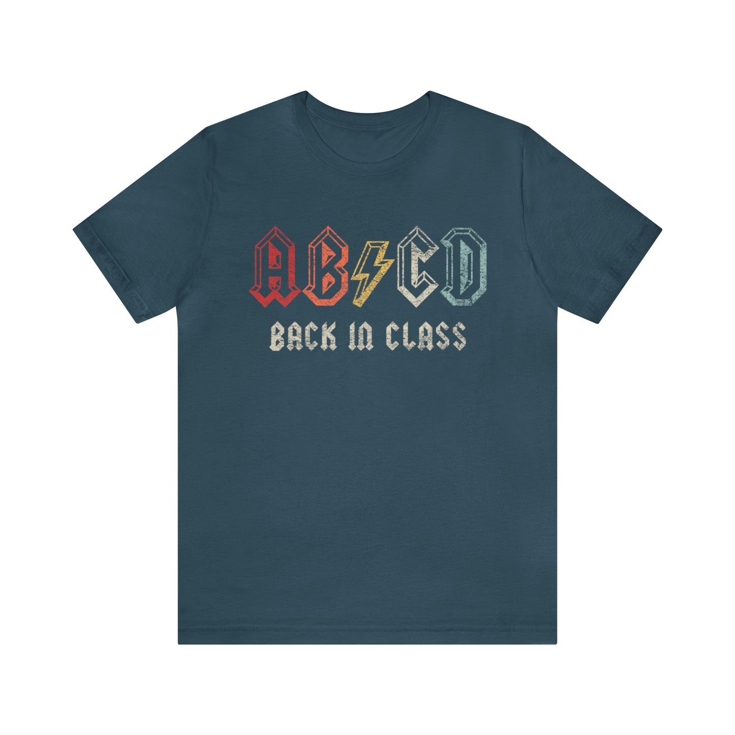 "ABCD Back in Class" Bella Canvas Unisex Short Sleeve Tee