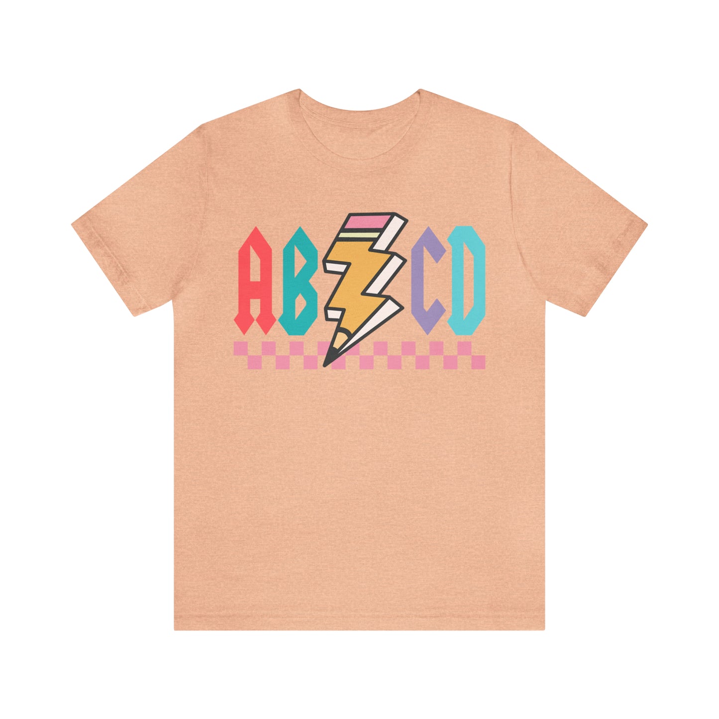 "ABCD" Bella Canvas Unisex Short Sleeve Tee