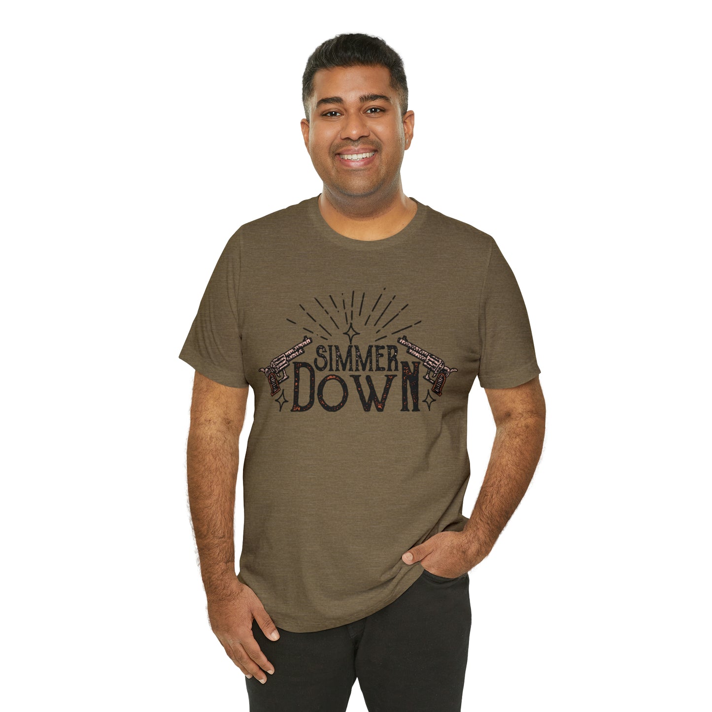 "Simmer Down" Bella CanvasUnisex Short Sleeve Tee