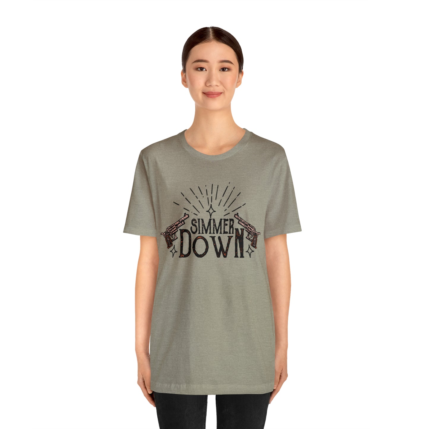 "Simmer Down" Bella CanvasUnisex Short Sleeve Tee