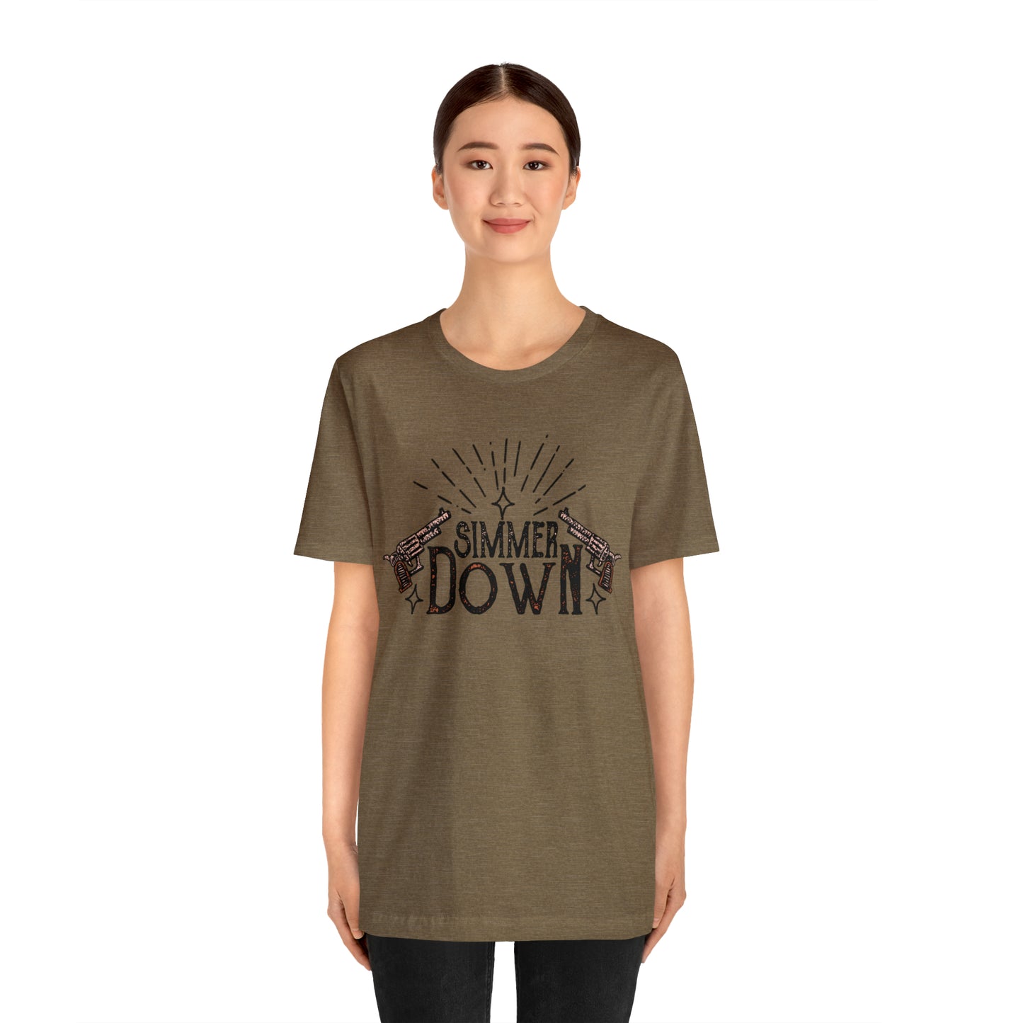 "Simmer Down" Bella CanvasUnisex Short Sleeve Tee