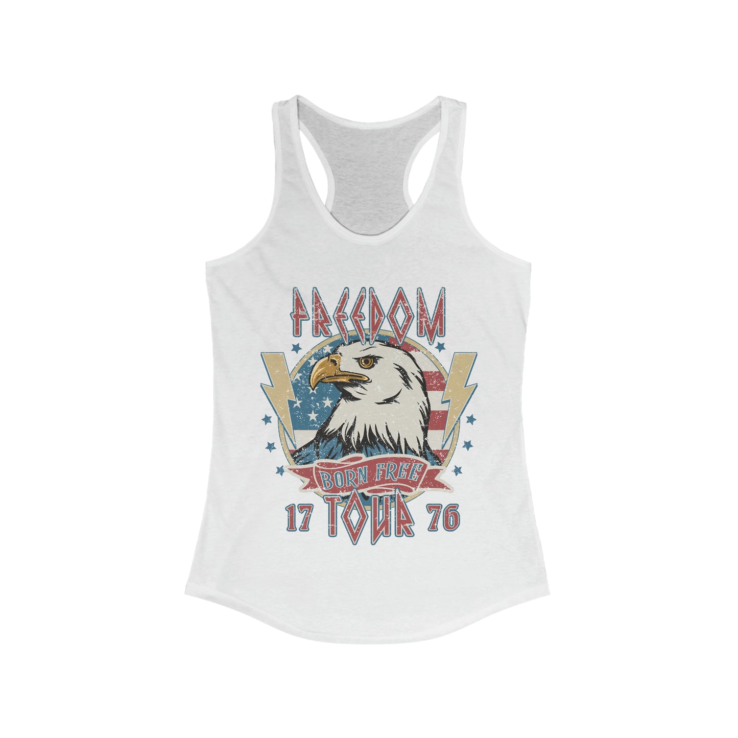 "Freedom Tour" Women's Racerback Tank