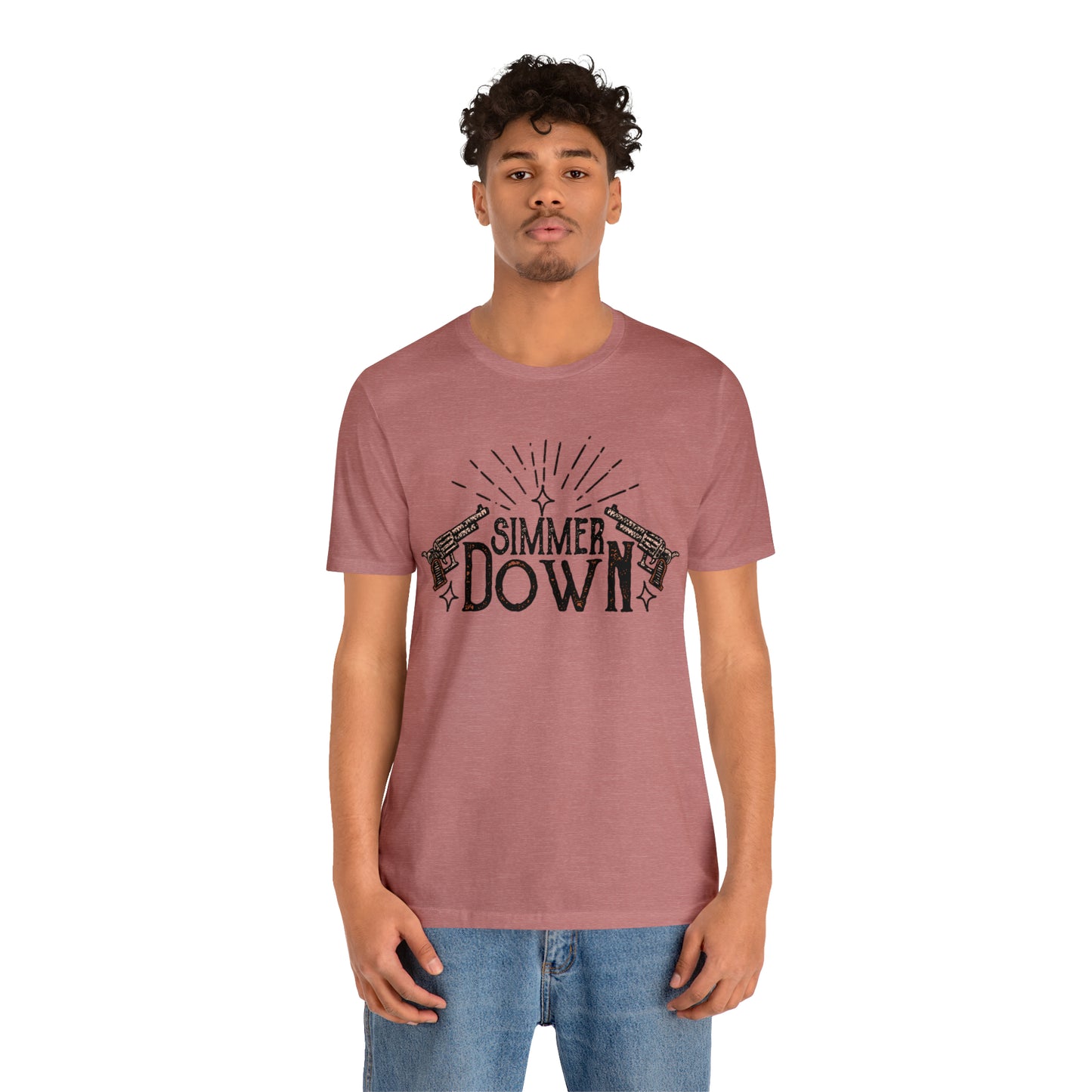 "Simmer Down" Bella CanvasUnisex Short Sleeve Tee