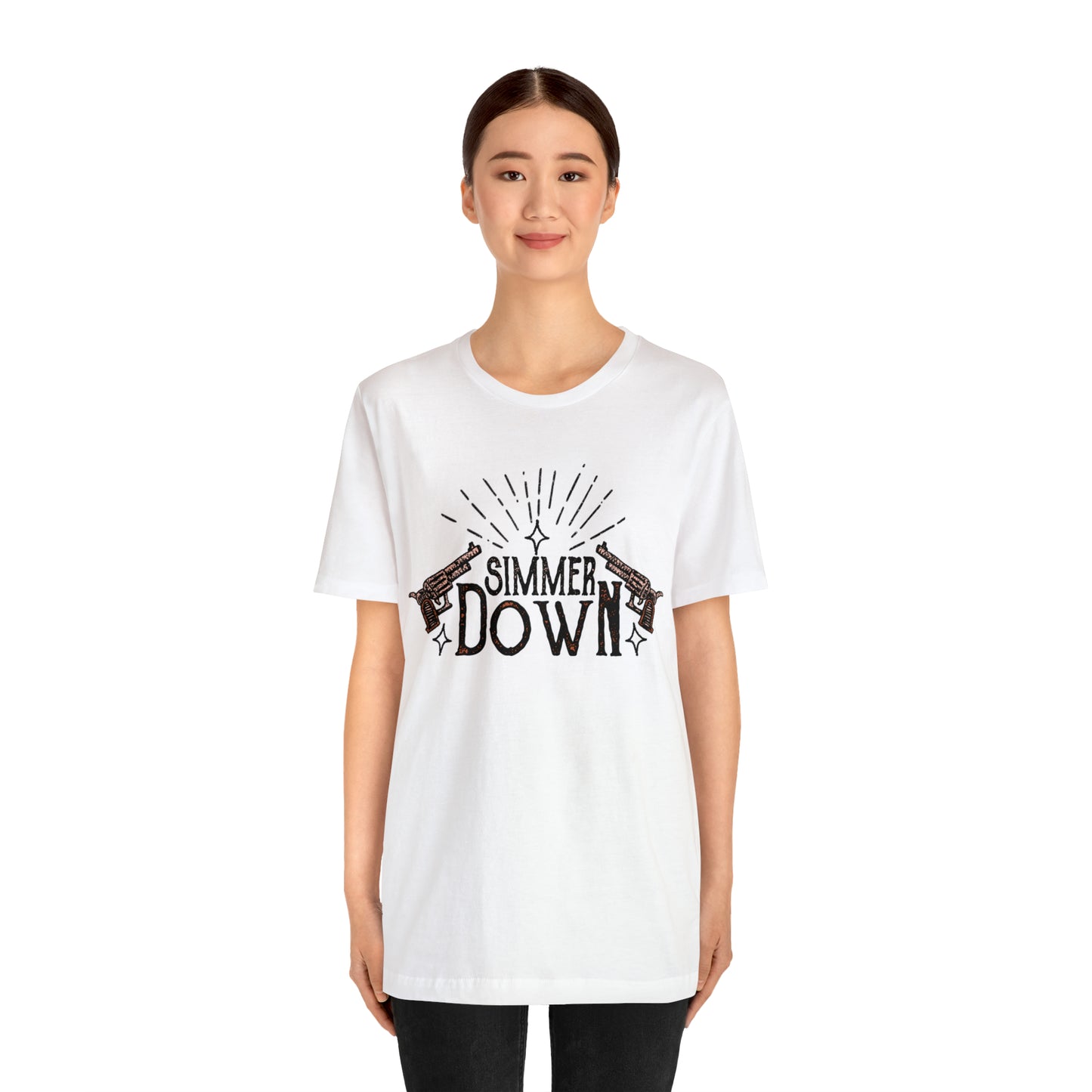"Simmer Down" Bella CanvasUnisex Short Sleeve Tee