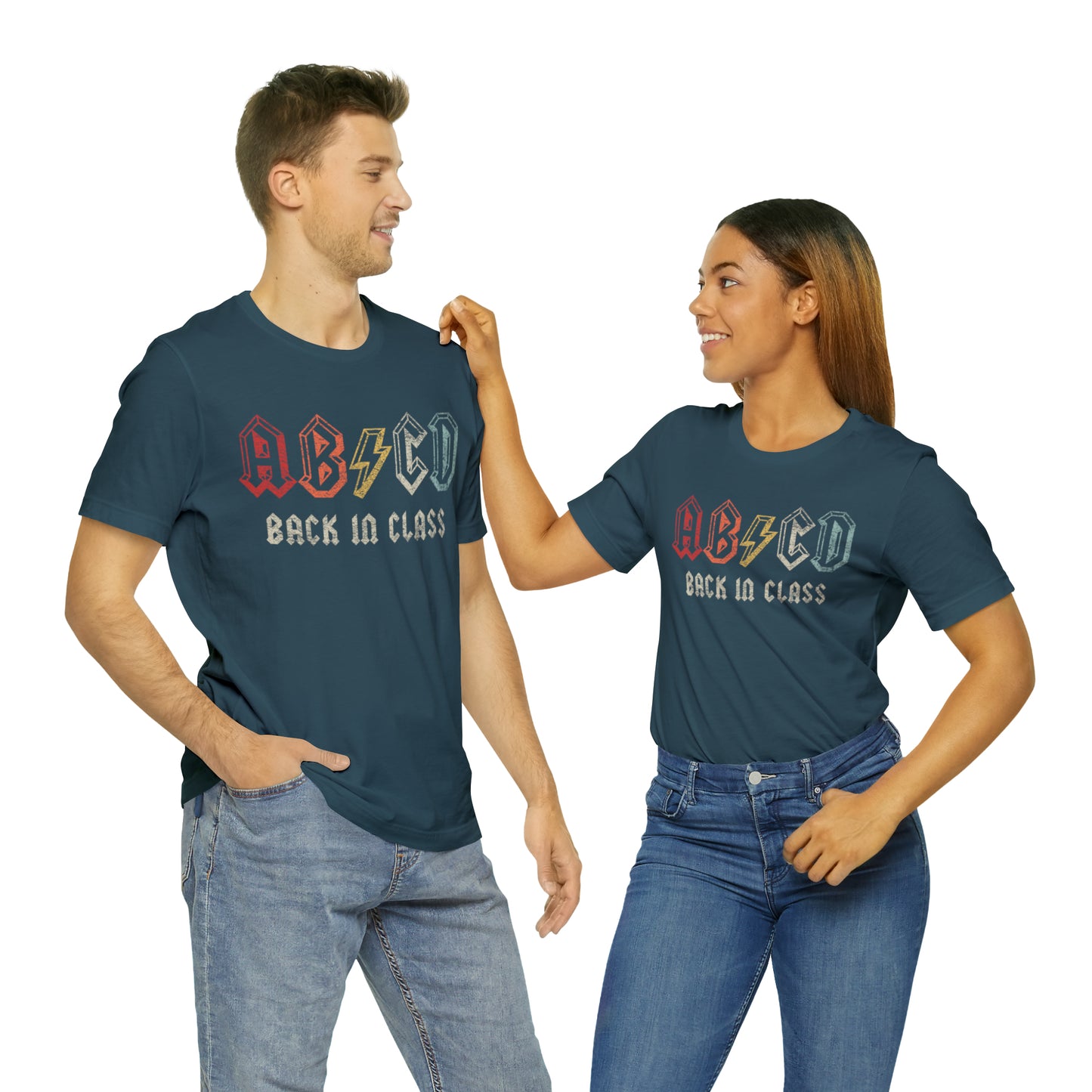 "ABCD Back in Class" Bella Canvas Unisex Short Sleeve Tee