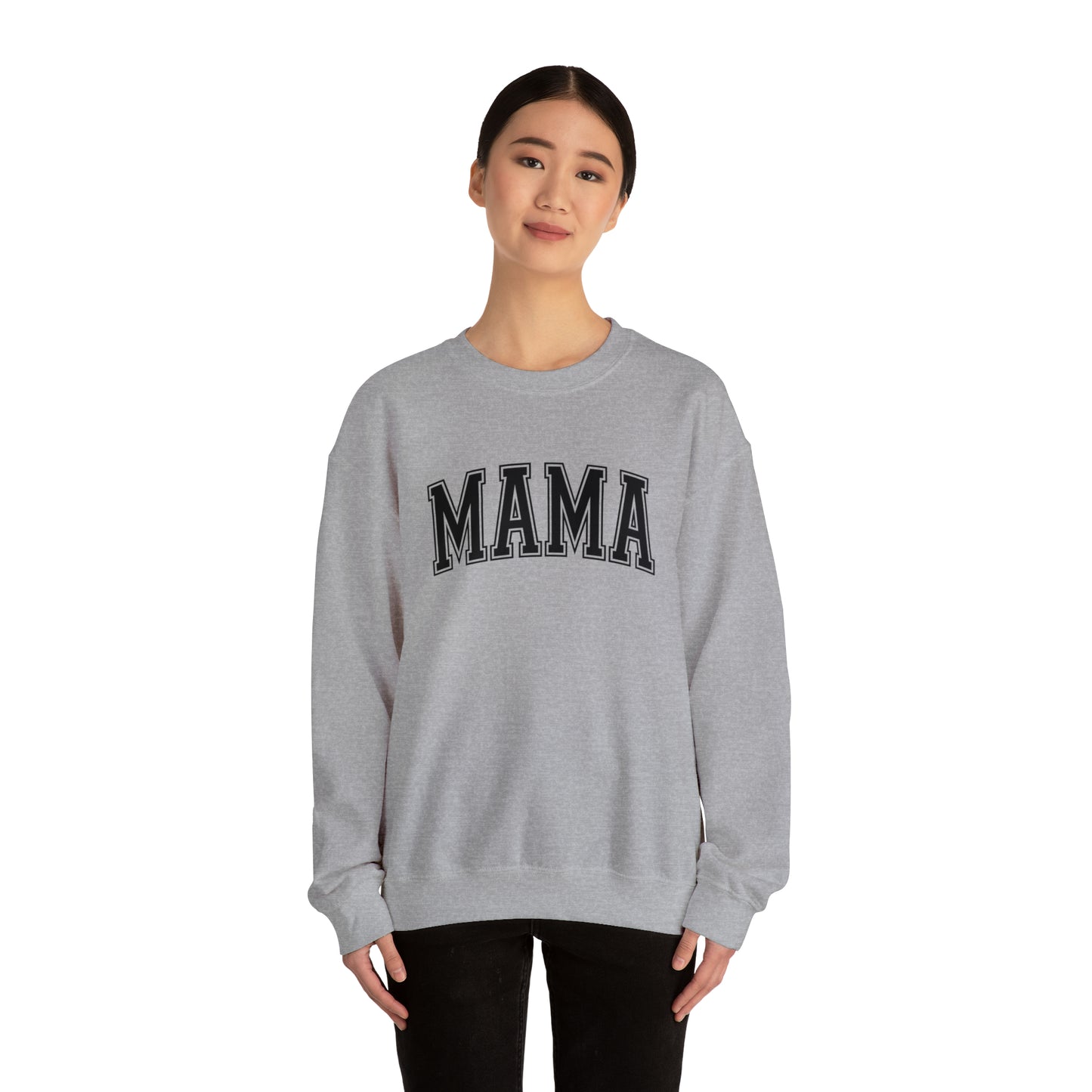 "MAMA" Graphic Unisex Crewneck Sweatshirt