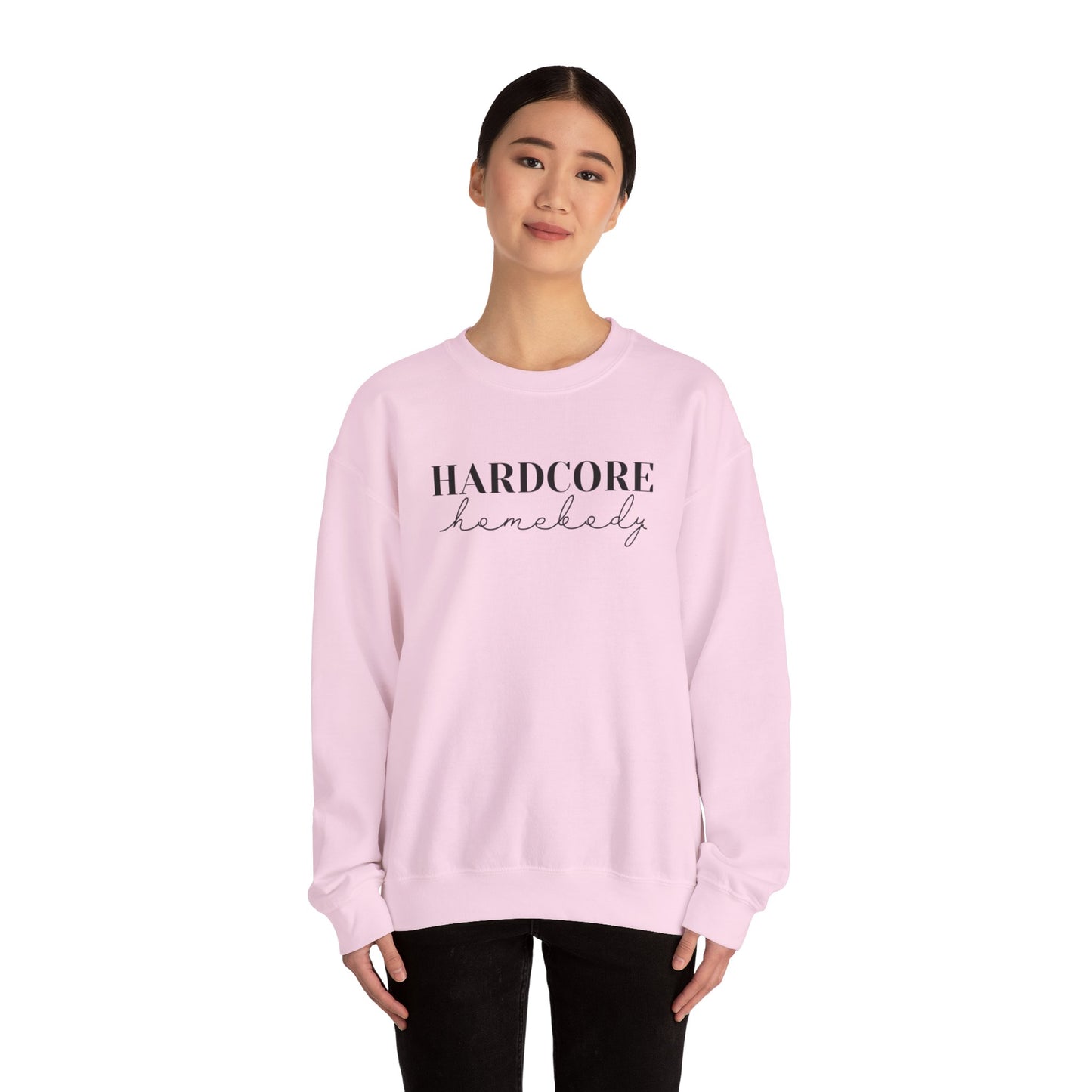 "Hardcore Homebody" Unisex Heavy Blend™ Crewneck Sweatshirt