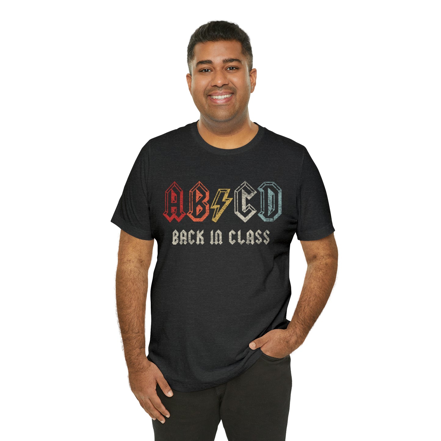 "ABCD Back in Class" Bella Canvas Unisex Short Sleeve Tee
