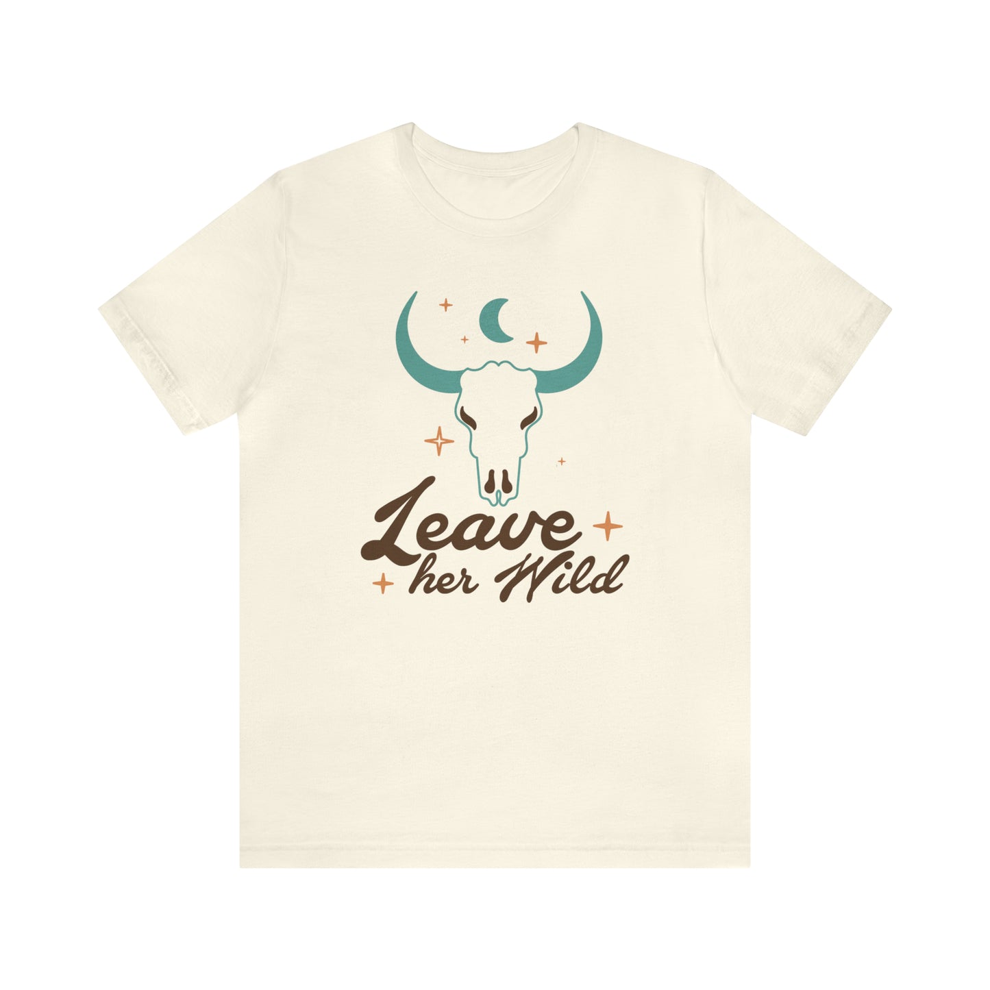 "Leave Her Wild" Bella Canvas Short Sleeve Tee