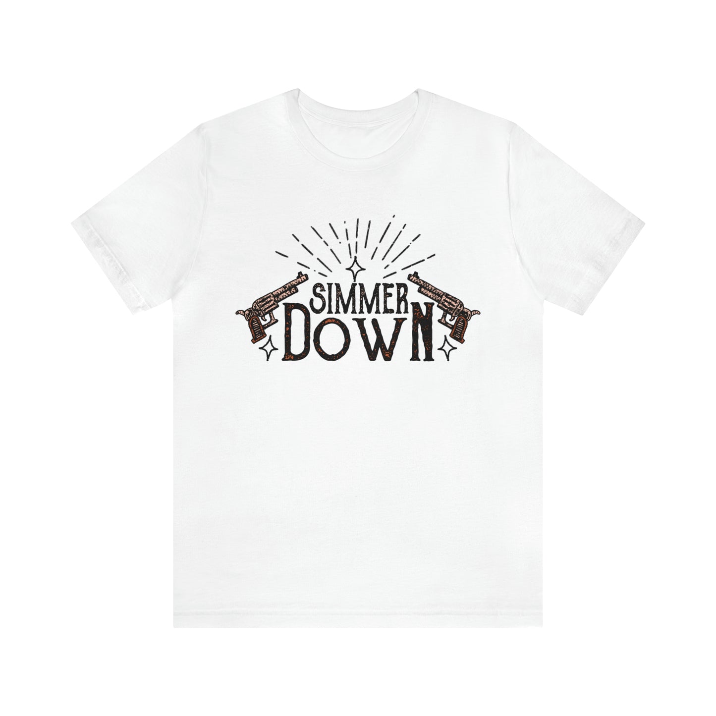 "Simmer Down" Bella CanvasUnisex Short Sleeve Tee