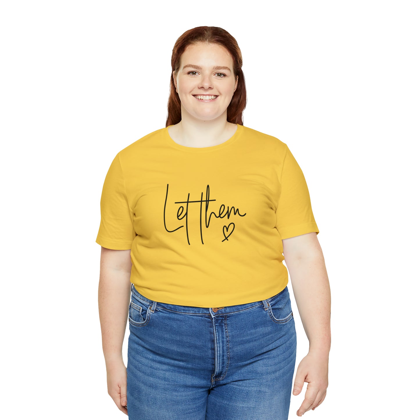 "Let Them" Bella Canvas Short Sleeve Tee